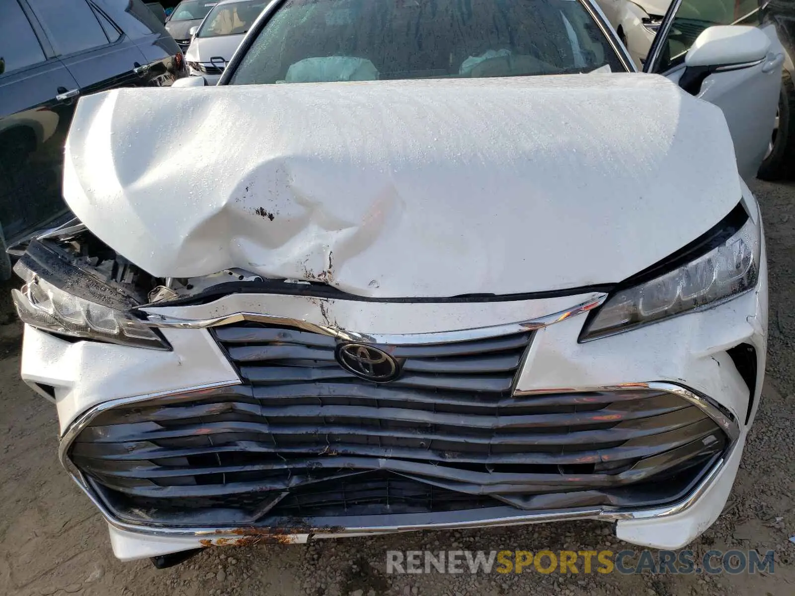 7 fotografías del automóvil dañado 4T1AZ1FB8LU044457 TOYOTA AVALON 2020