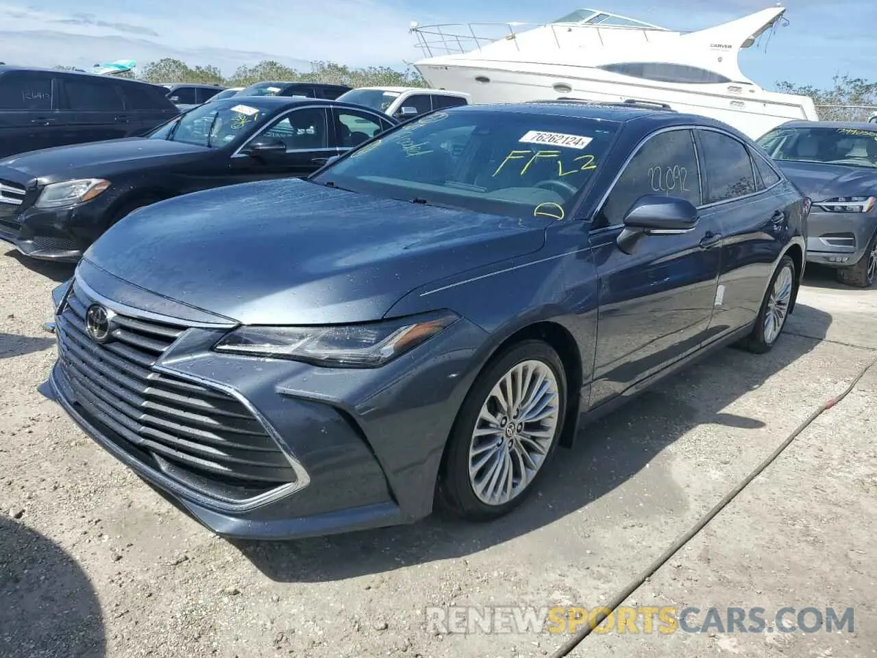 1 fotografías del automóvil dañado 4T1CZ1FB8LU052437 TOYOTA AVALON 2020