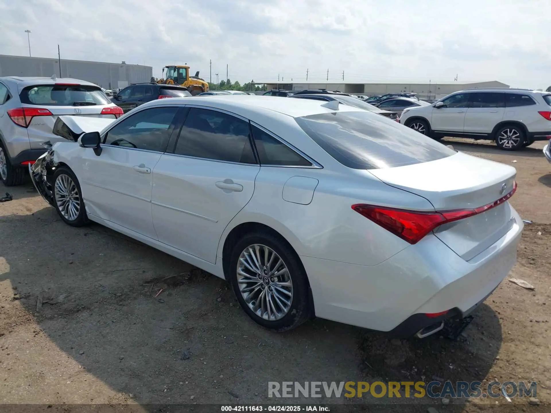 3 fotografías del automóvil dañado 4T1CZ1FB9LU045562 TOYOTA AVALON 2020