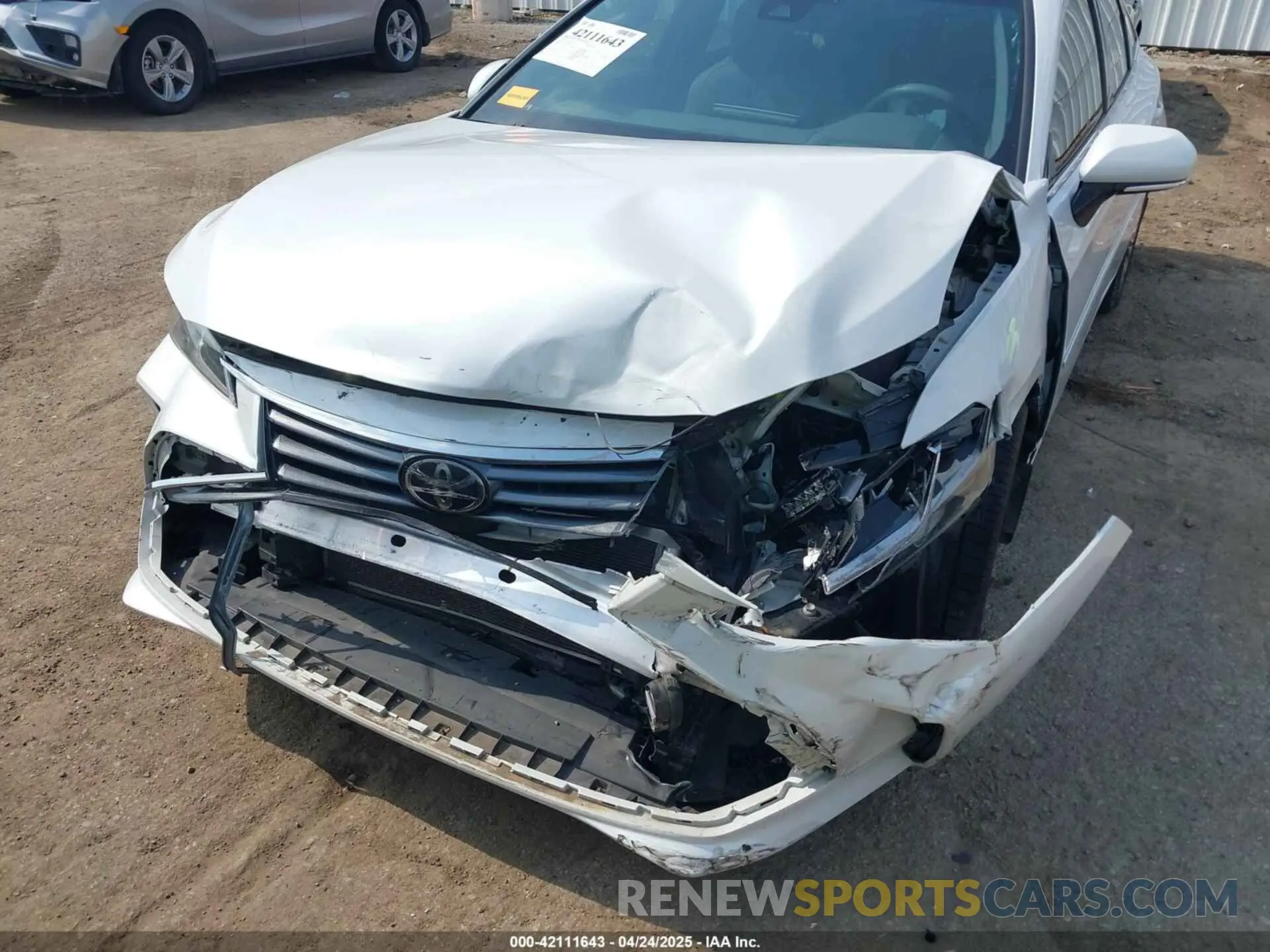 6 fotografías del automóvil dañado 4T1CZ1FB9LU045562 TOYOTA AVALON 2020