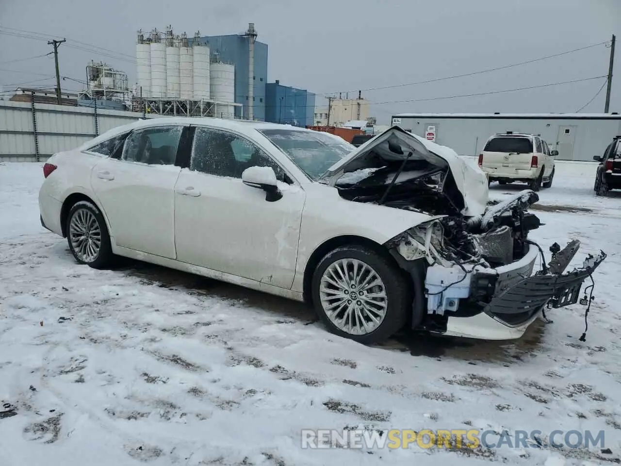 4 fotografías del automóvil dañado 4T1D21FB4LU017838 TOYOTA AVALON 2020