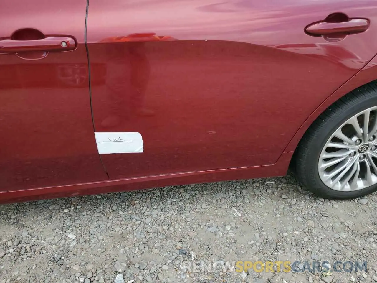 12 fotografías del automóvil dañado 4T1D21FB8LU019284 TOYOTA AVALON 2020