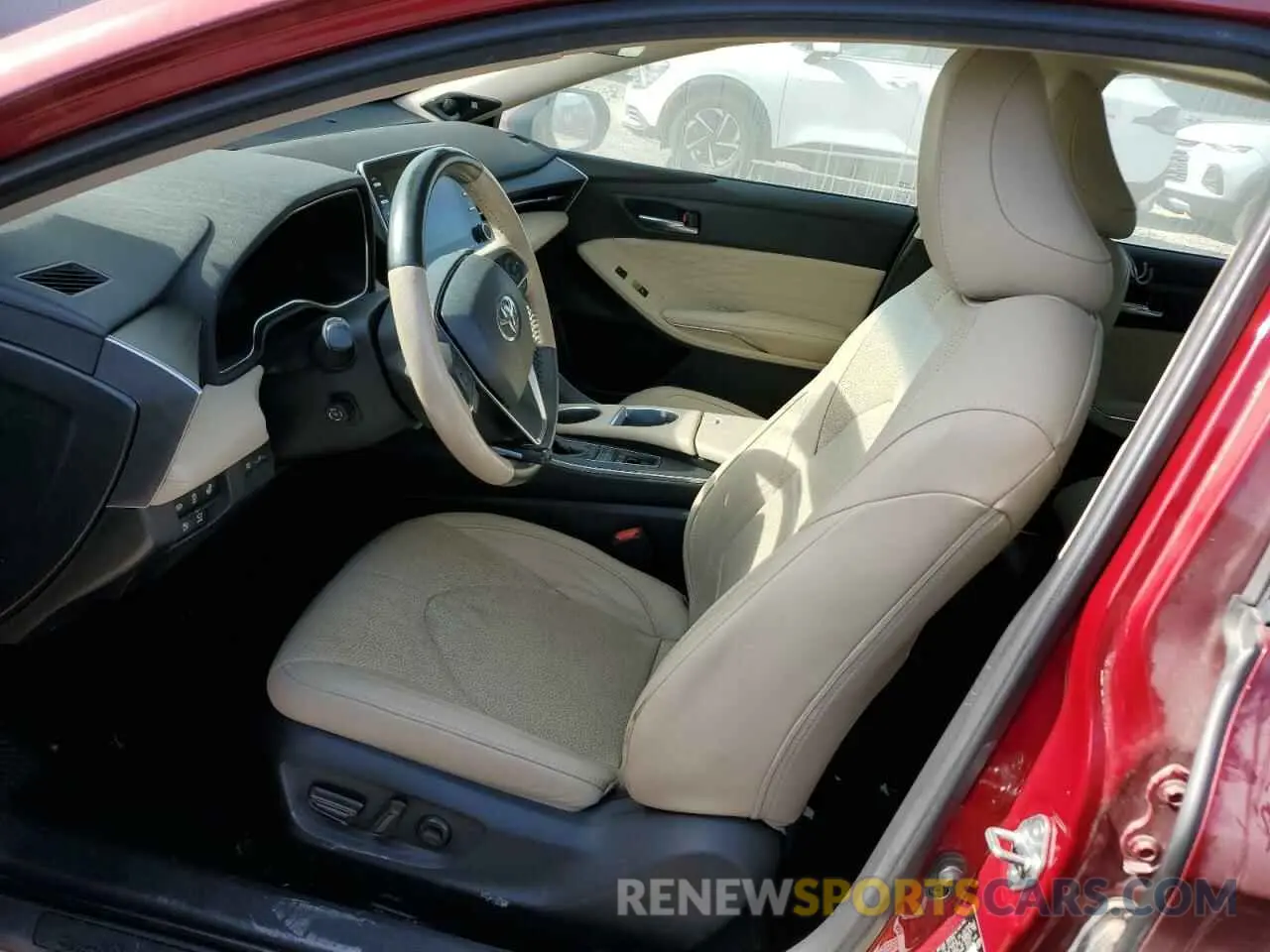 7 fotografías del automóvil dañado 4T1D21FB8LU019284 TOYOTA AVALON 2020