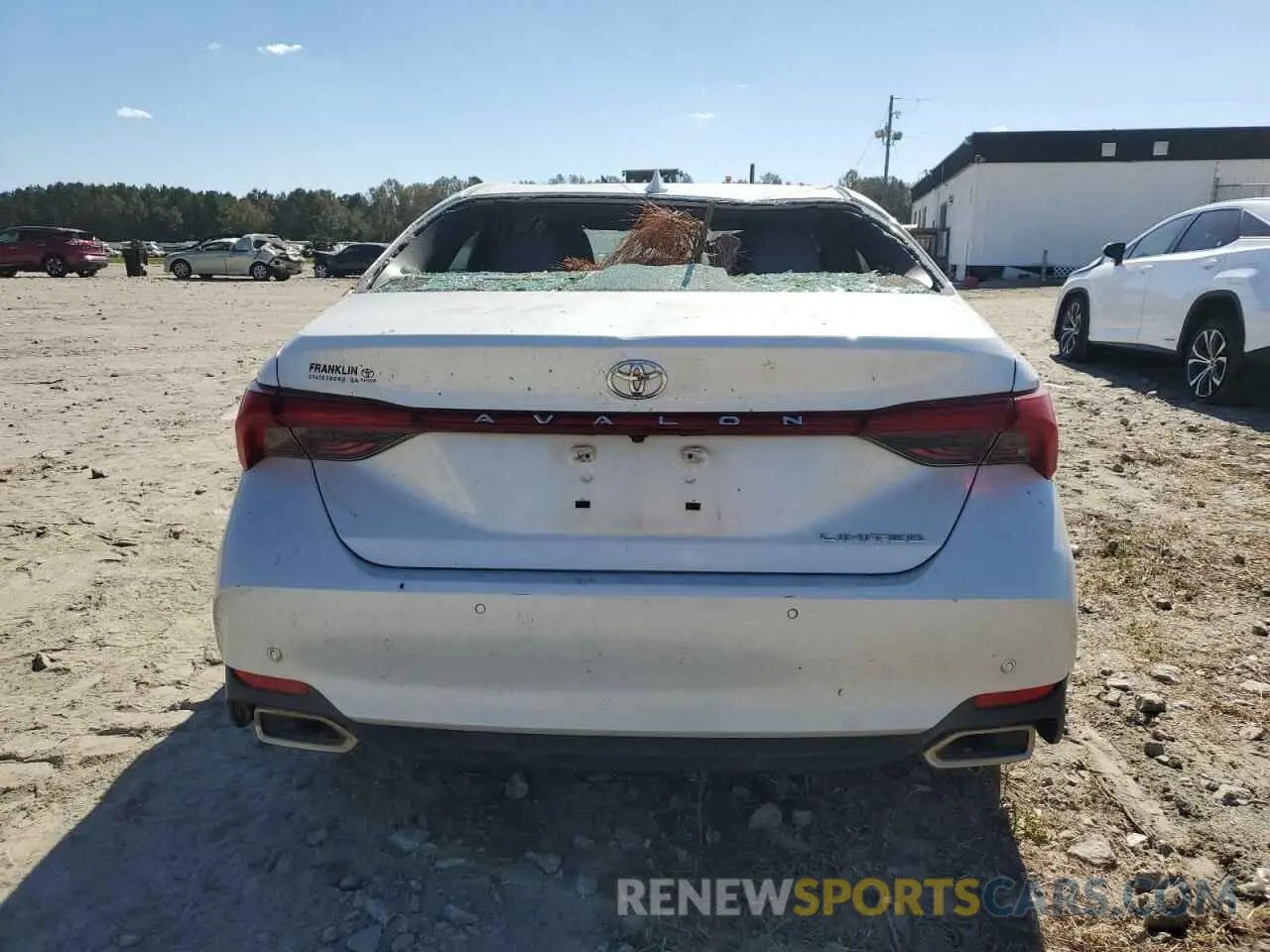 6 fotografías del automóvil dañado 4T1DZ1FB0LU042585 TOYOTA AVALON 2020