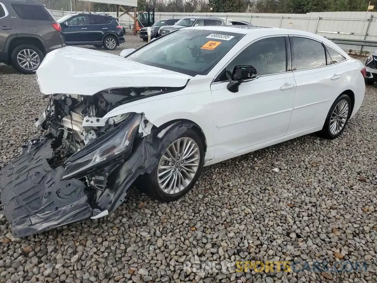 1 fotografías del automóvil dañado 4T1DZ1FB0LU052114 TOYOTA AVALON 2020