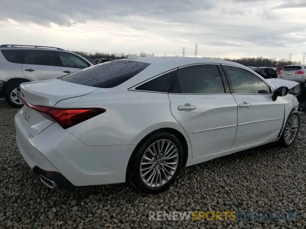 3 fotografías del automóvil dañado 4T1DZ1FB0LU052114 TOYOTA AVALON 2020