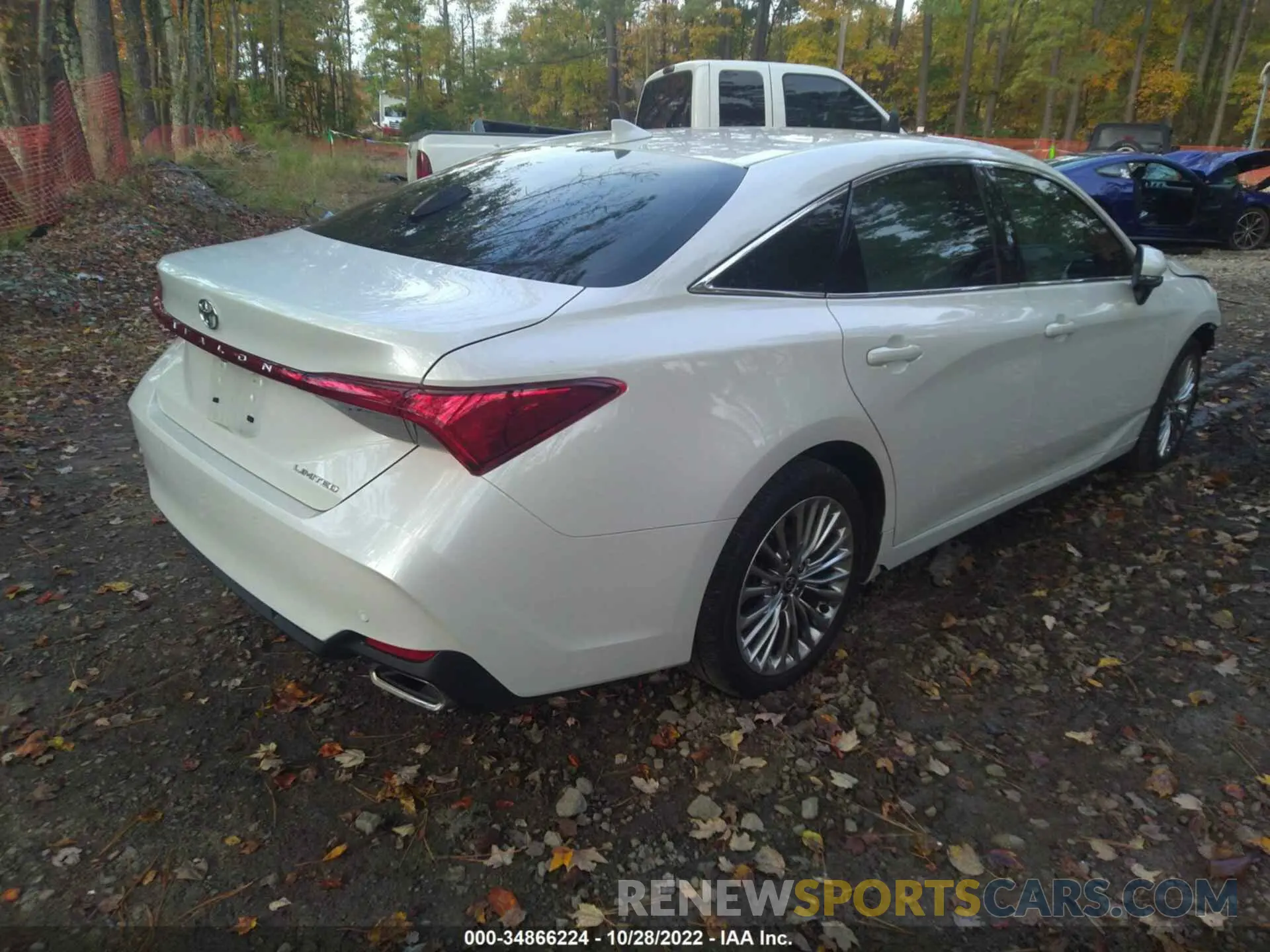 4 fotografías del automóvil dañado 4T1DZ1FB0LU056079 TOYOTA AVALON 2020