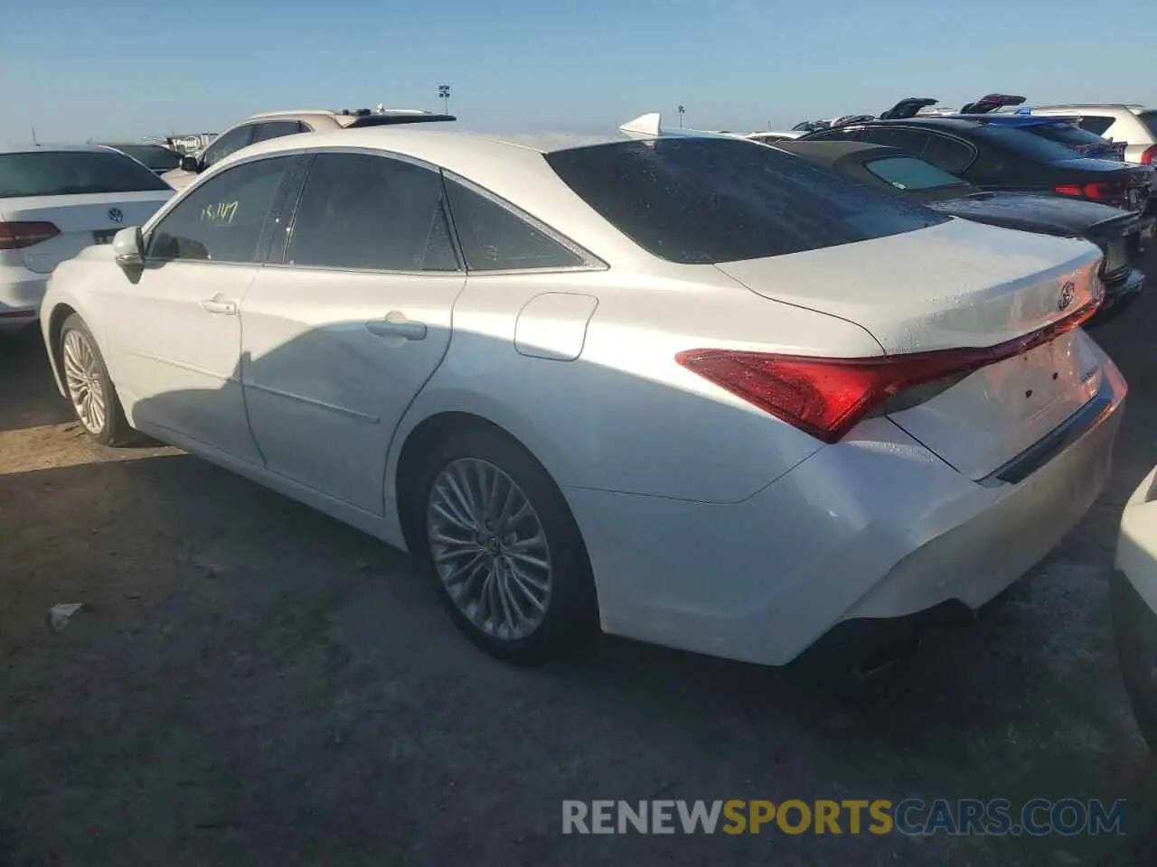 2 fotografías del automóvil dañado 4T1DZ1FB6LU045782 TOYOTA AVALON 2020