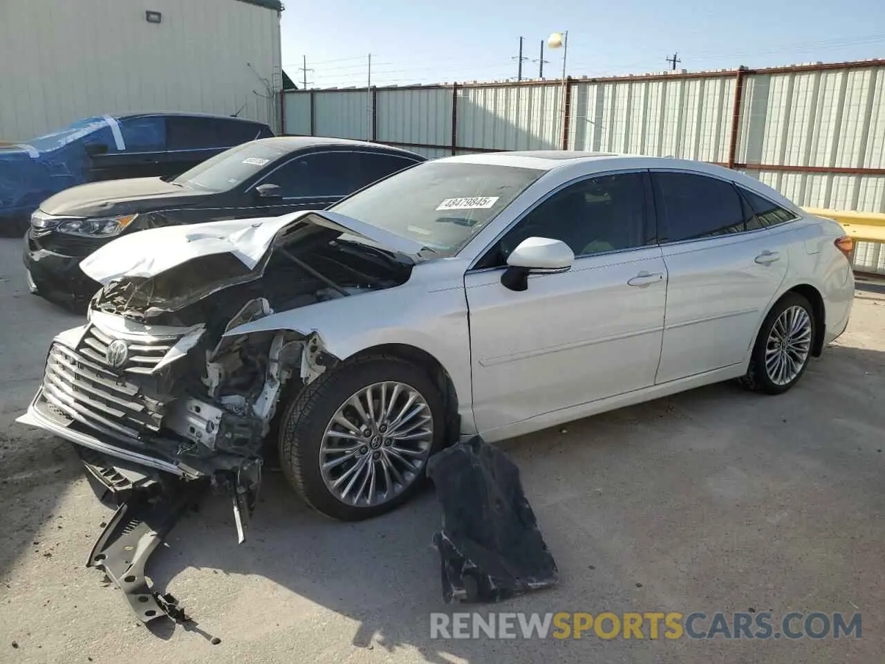 1 fotografías del automóvil dañado 4T1DZ1FB8LU044990 TOYOTA AVALON 2020