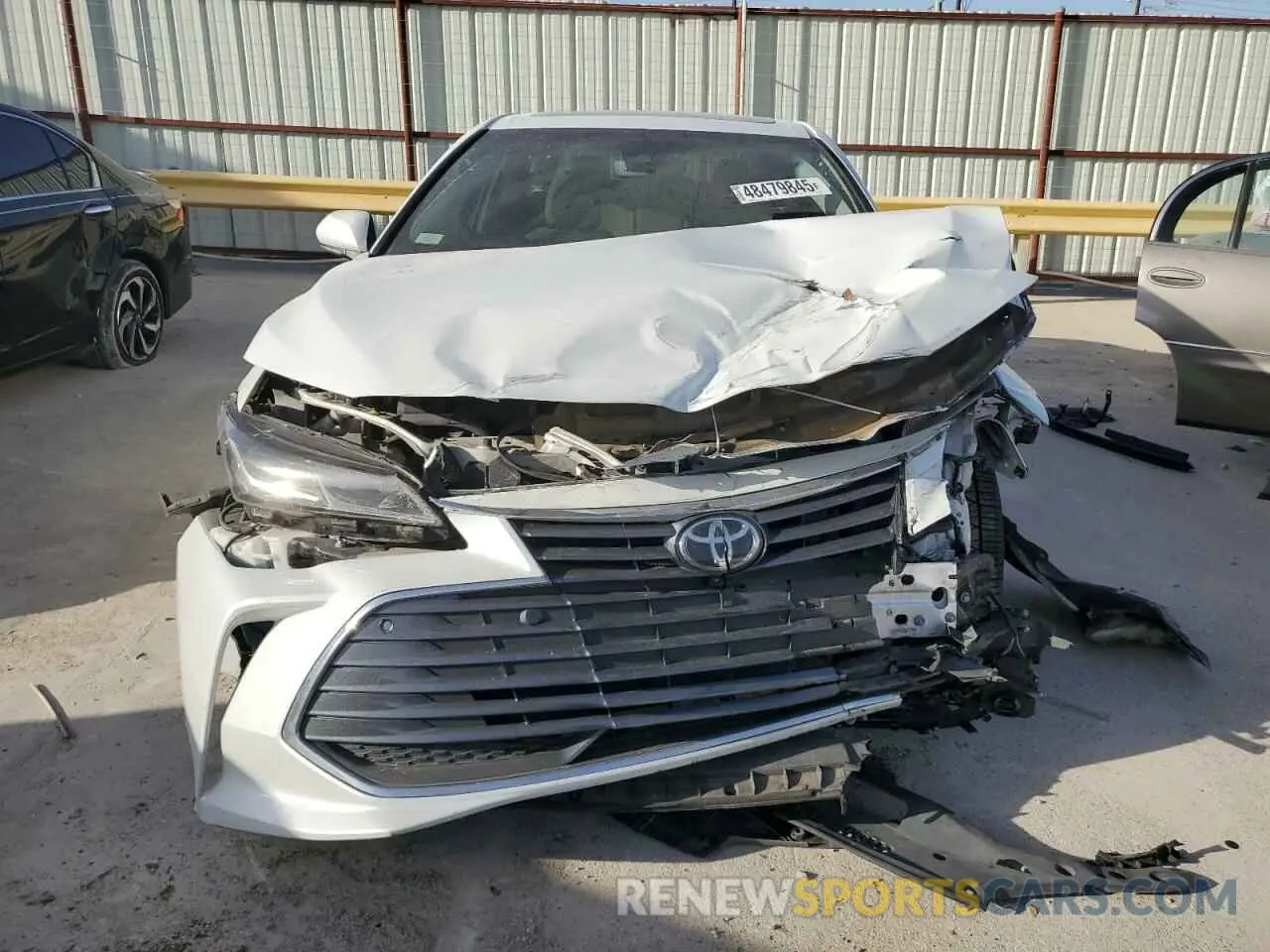 5 fotografías del automóvil dañado 4T1DZ1FB8LU044990 TOYOTA AVALON 2020