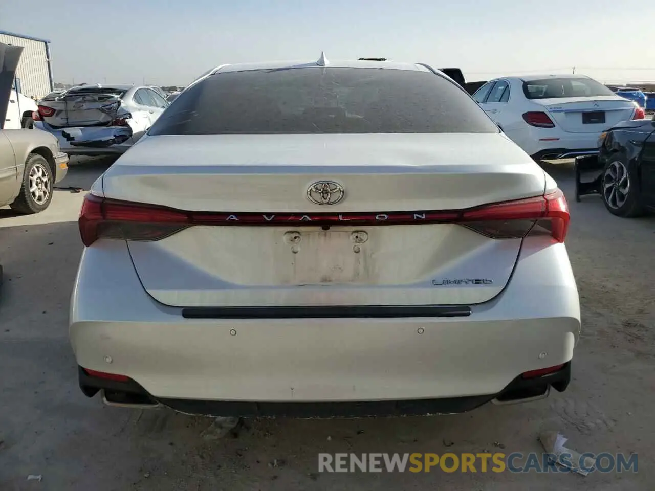 6 fotografías del automóvil dañado 4T1DZ1FB8LU044990 TOYOTA AVALON 2020