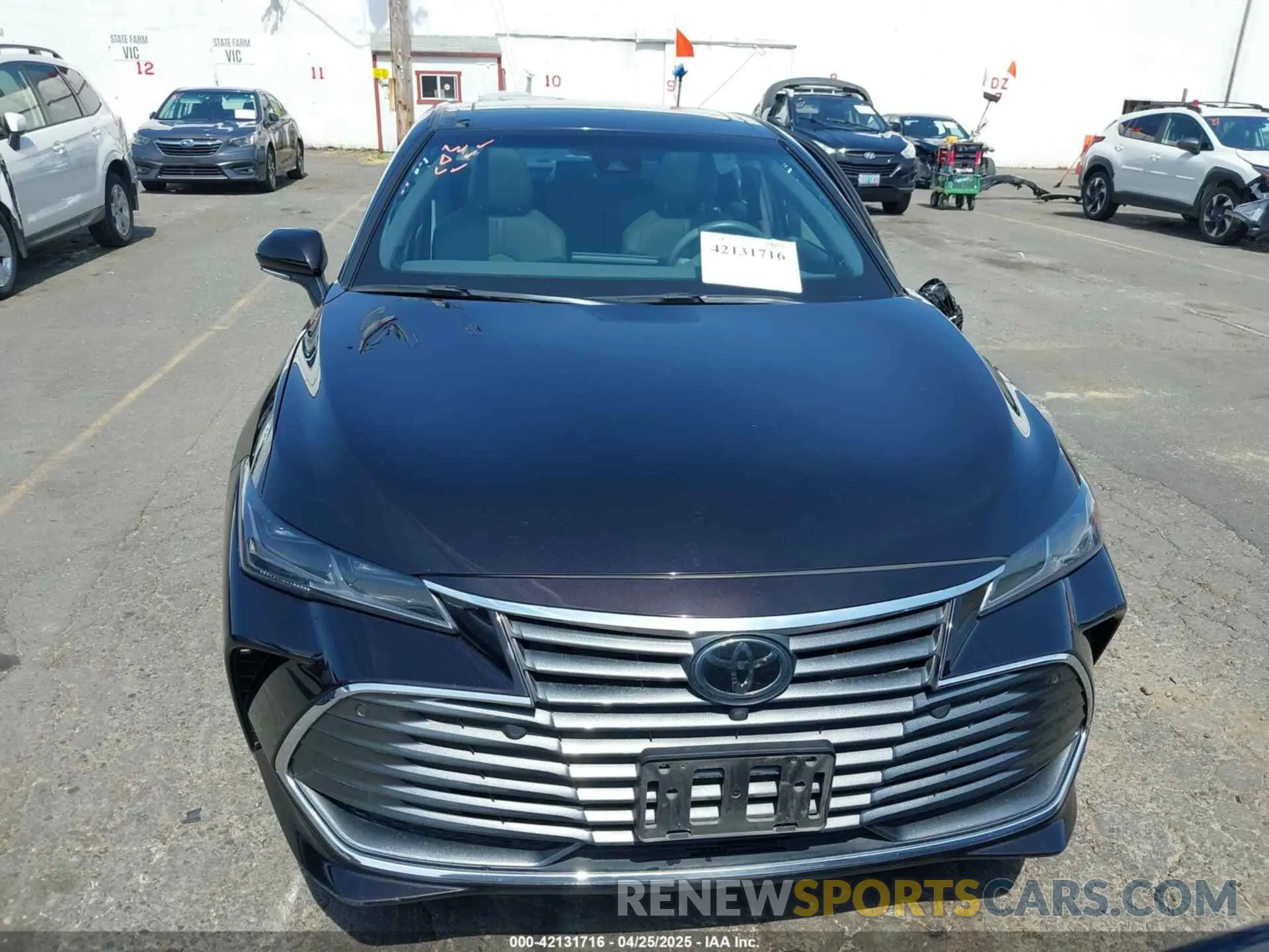 12 fotografías del automóvil dañado 4T1DZ1FB8LU054273 TOYOTA AVALON 2020