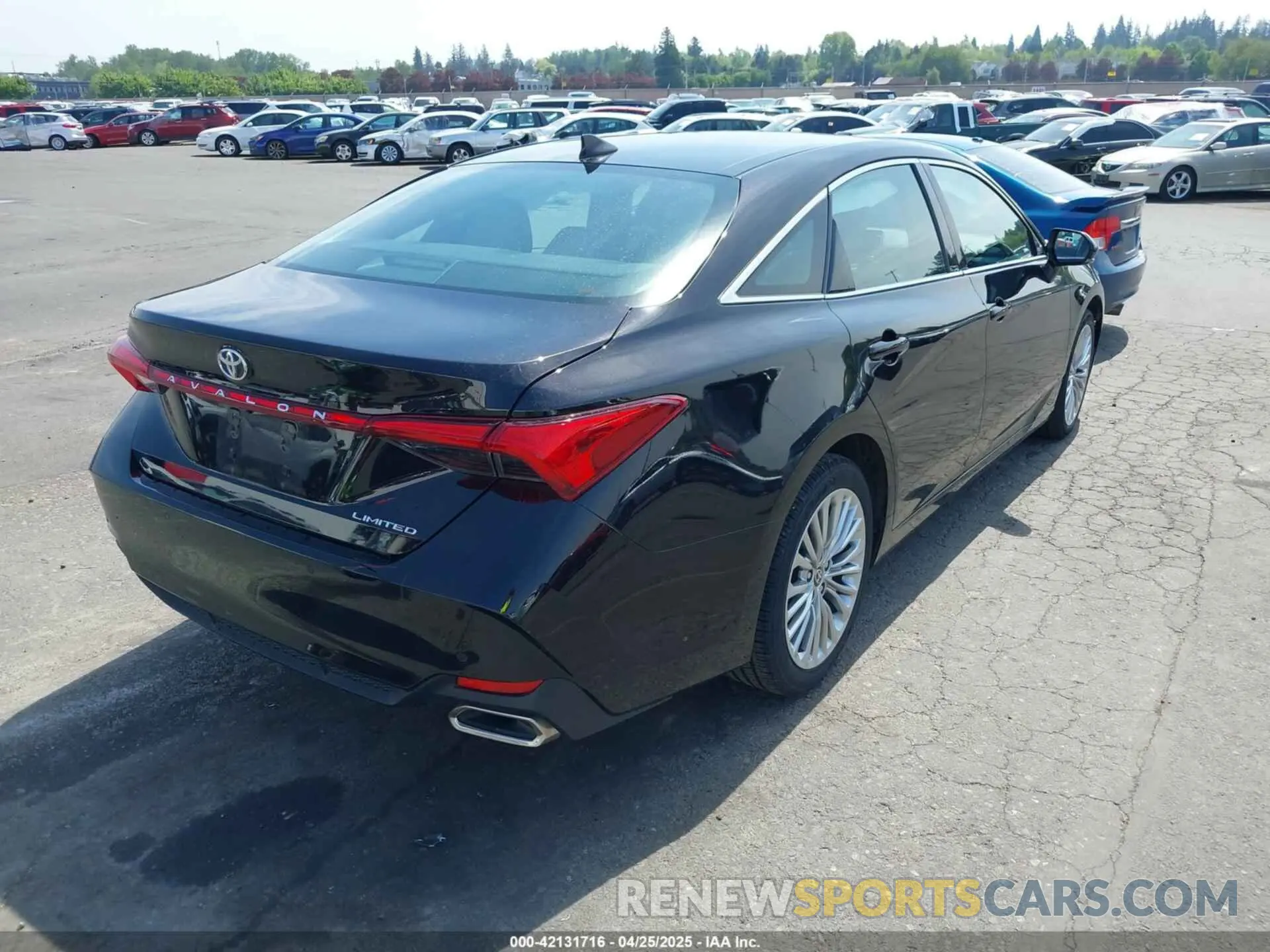 4 fotografías del automóvil dañado 4T1DZ1FB8LU054273 TOYOTA AVALON 2020