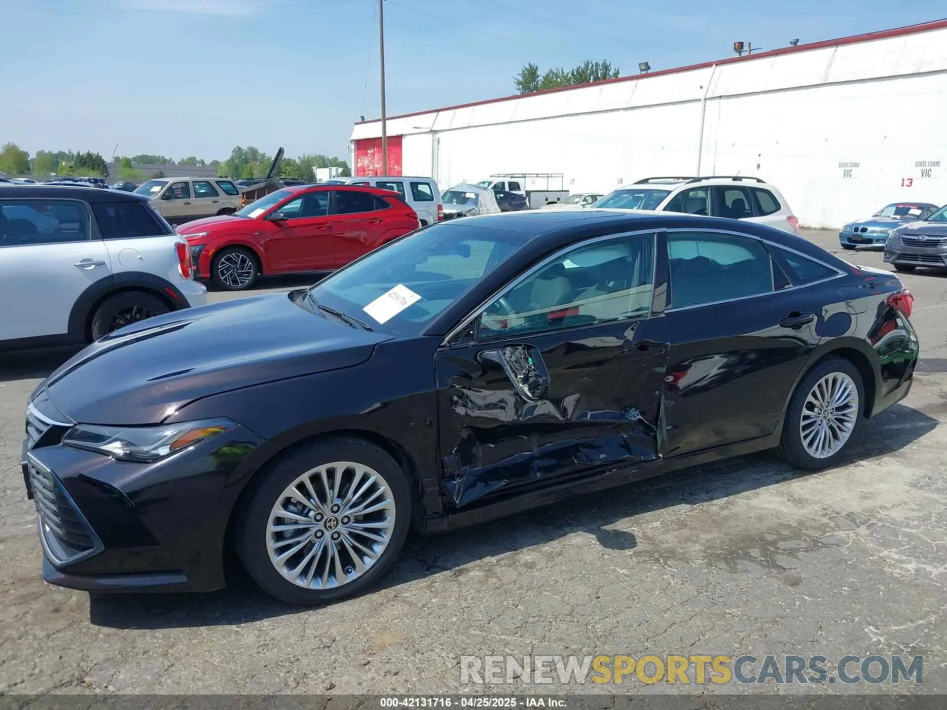6 fotografías del automóvil dañado 4T1DZ1FB8LU054273 TOYOTA AVALON 2020