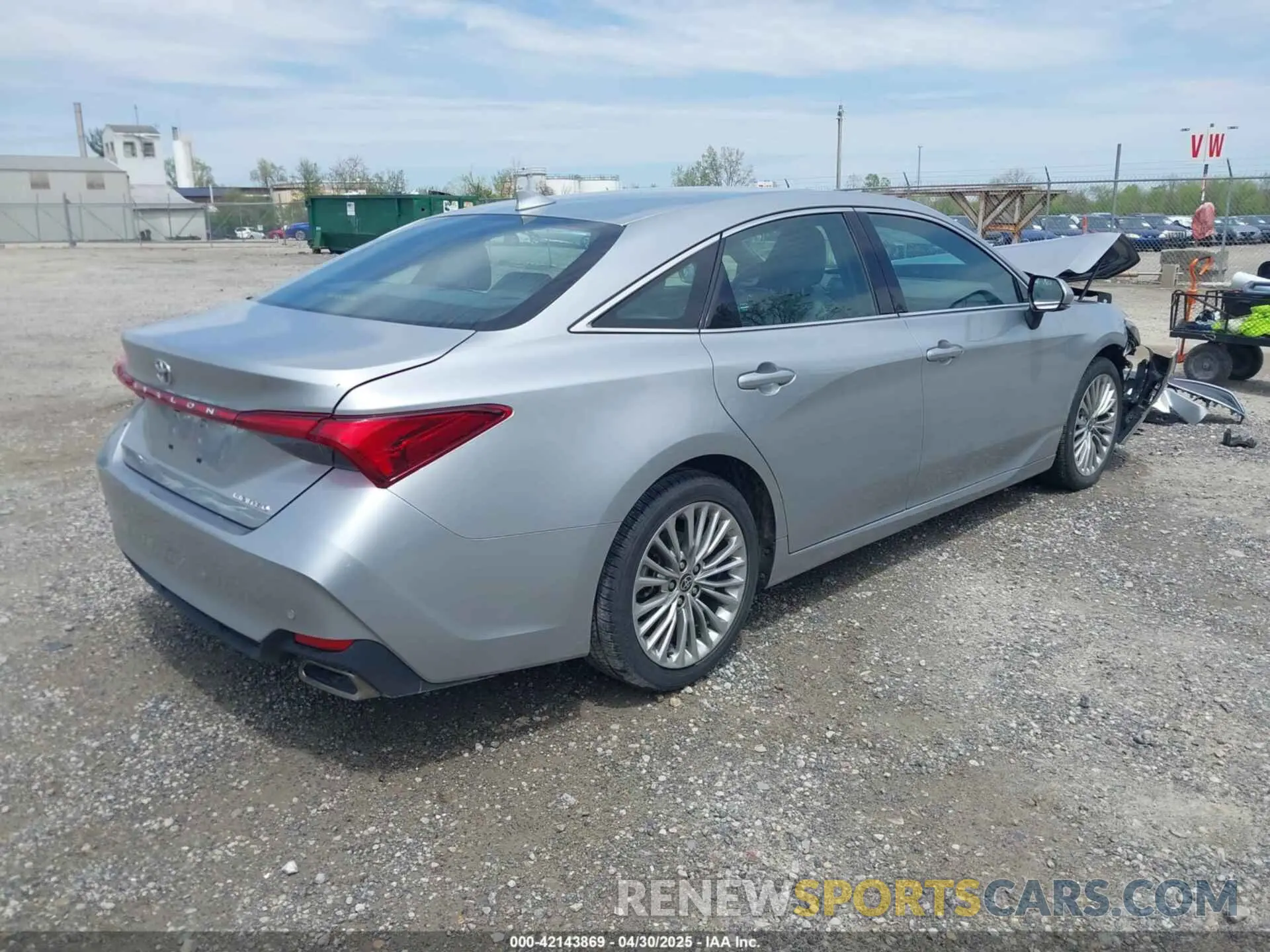 4 fotografías del automóvil dañado 4T1DZ1FB9LU053598 TOYOTA AVALON 2020