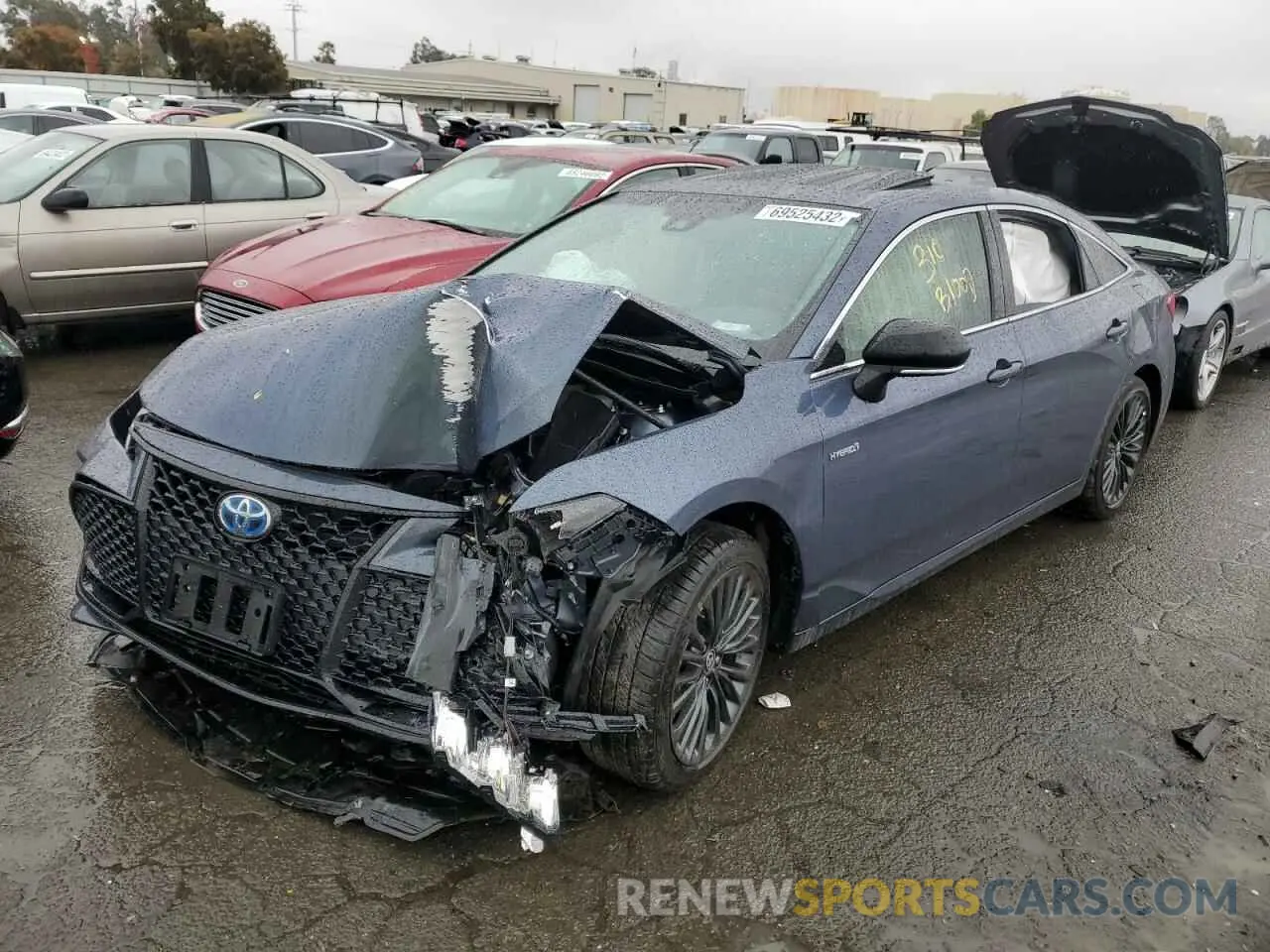 1 fotografías del automóvil dañado 4T1E21FB0LU018845 TOYOTA AVALON 2020