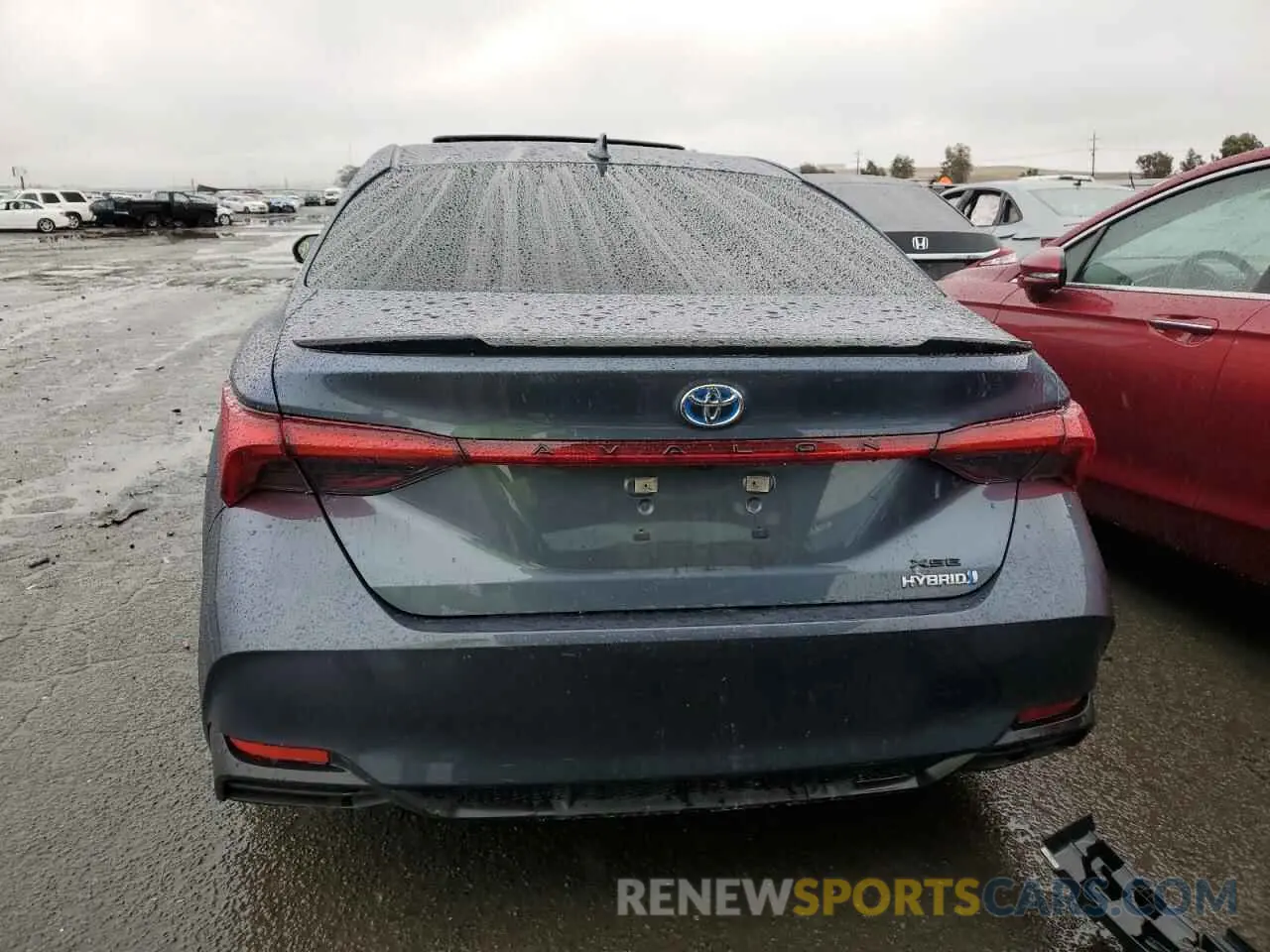 6 fotografías del automóvil dañado 4T1E21FB0LU018845 TOYOTA AVALON 2020
