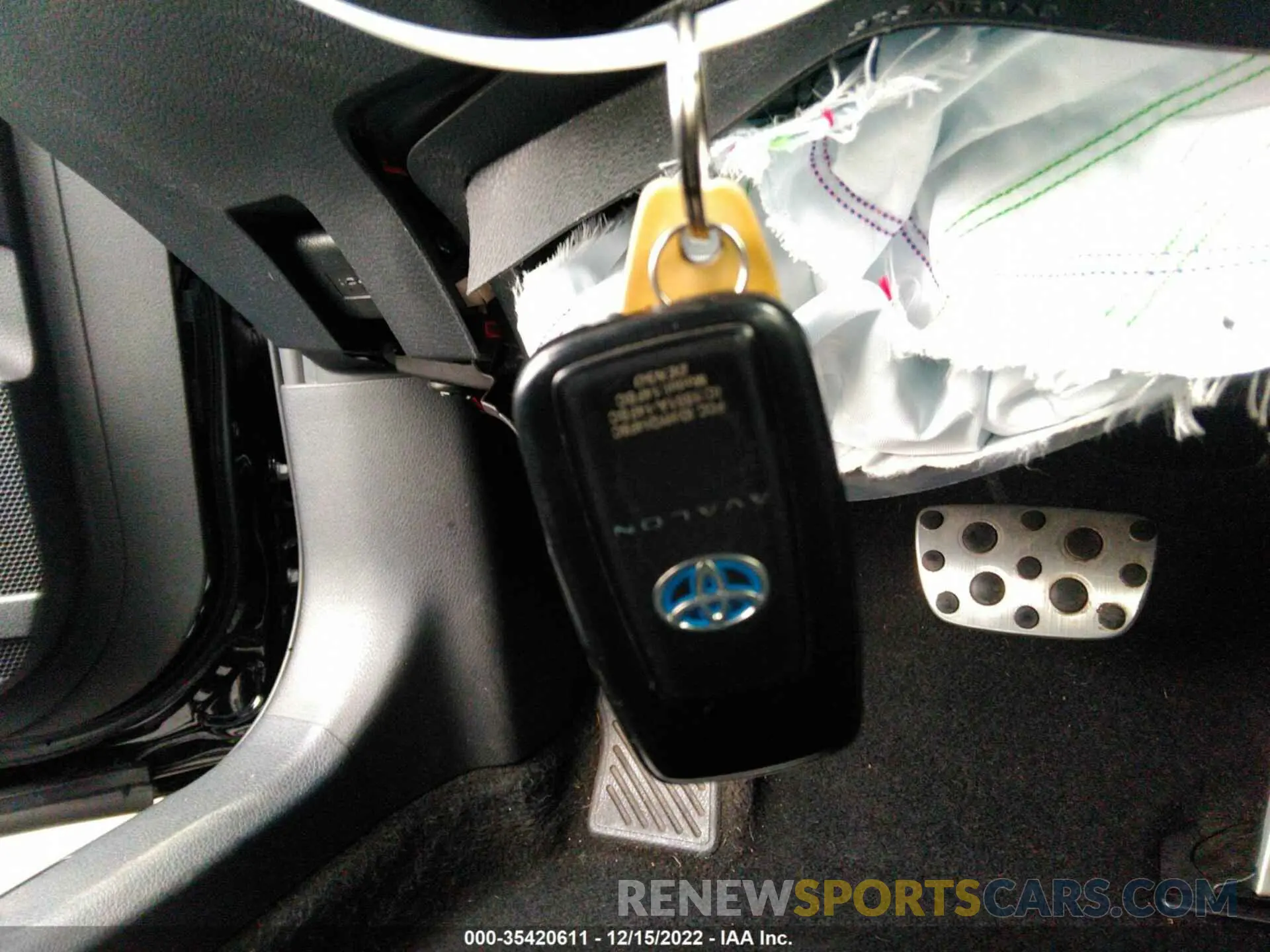 11 fotografías del automóvil dañado 4T1E21FB1LU015453 TOYOTA AVALON 2020