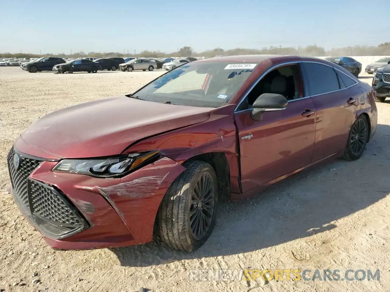 1 fotografías del automóvil dañado 4T1E21FB7LU019880 TOYOTA AVALON 2020