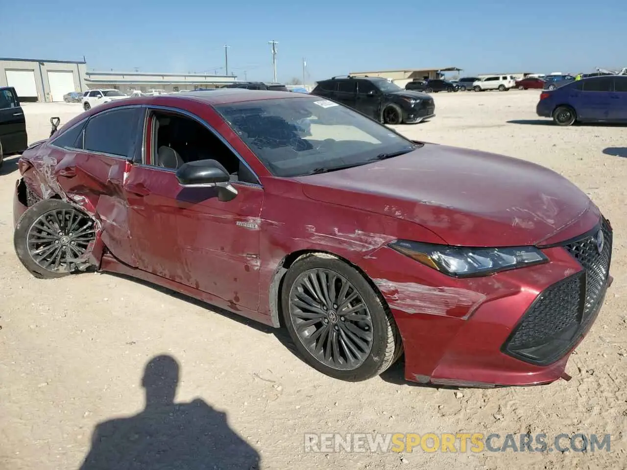 4 fotografías del automóvil dañado 4T1E21FB7LU019880 TOYOTA AVALON 2020