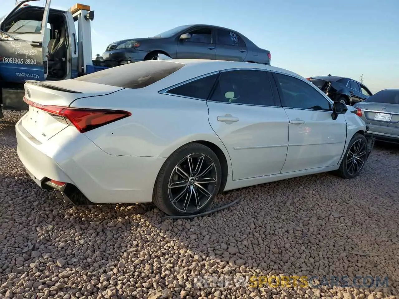 3 fotografías del automóvil dañado 4T1EZ1FB0LU041926 TOYOTA AVALON 2020