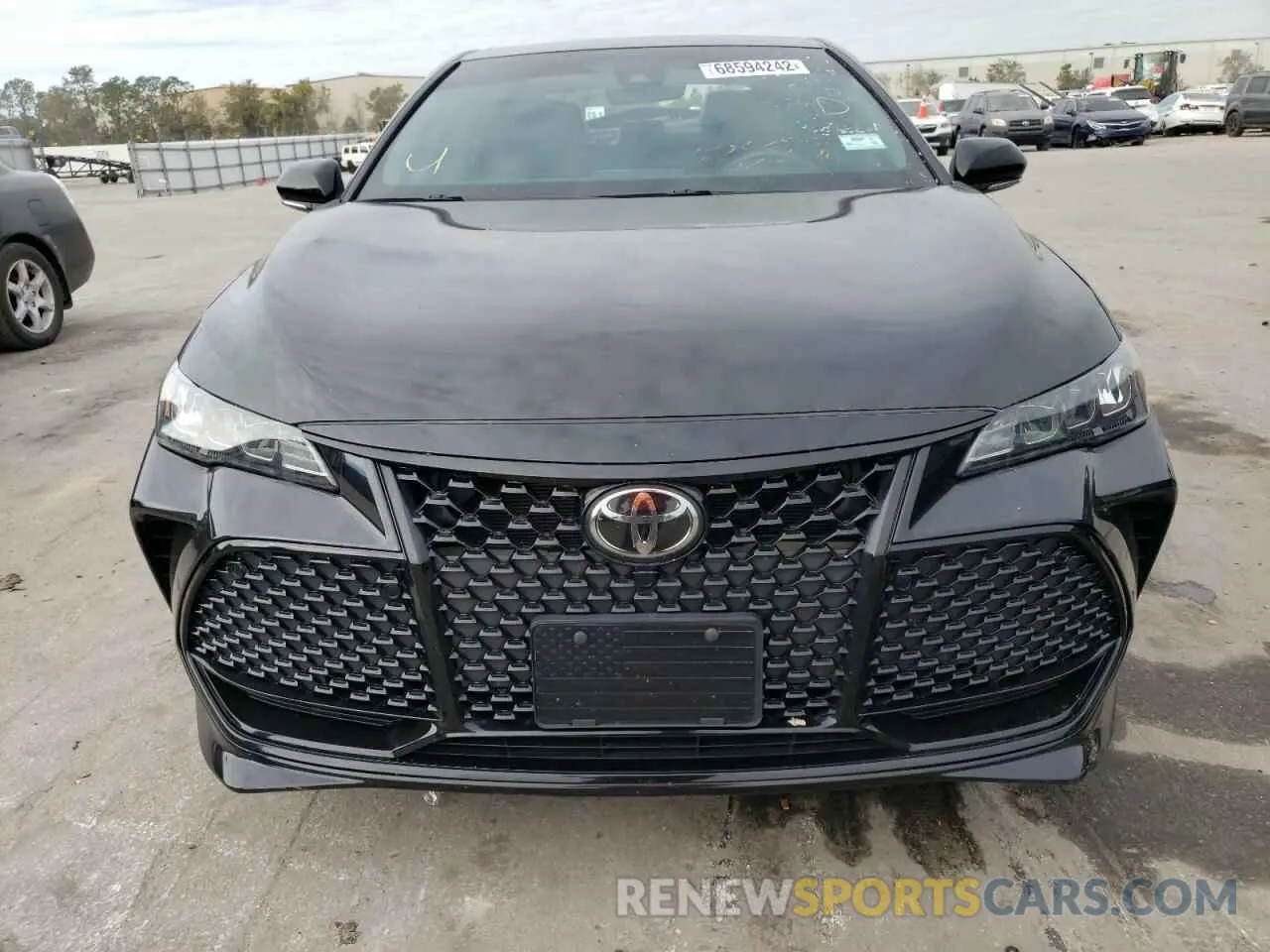5 fotografías del automóvil dañado 4T1EZ1FB8LU046047 TOYOTA AVALON 2020