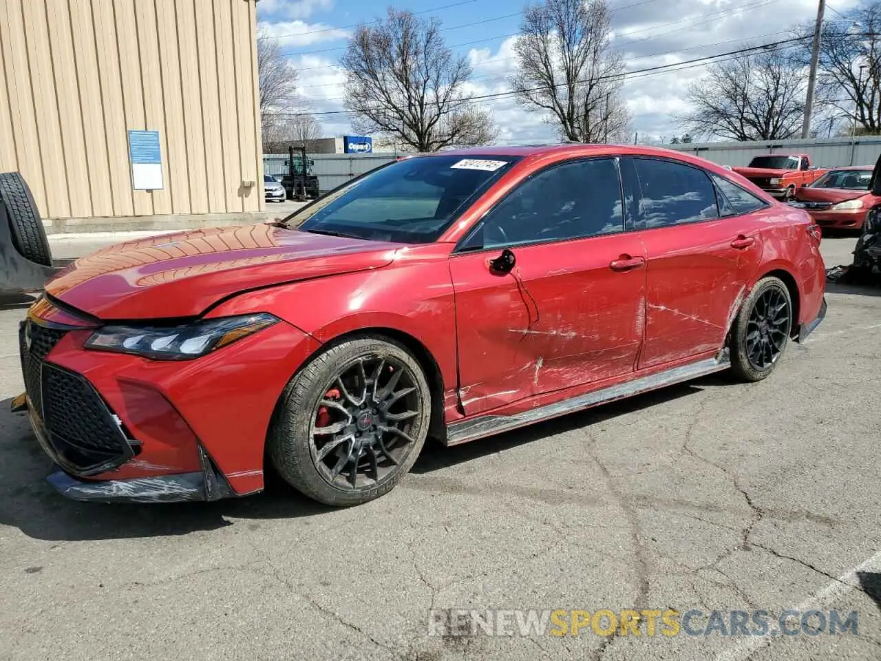 1 fotografías del automóvil dañado 4T1FZ1FB4LU048897 TOYOTA AVALON 2020
