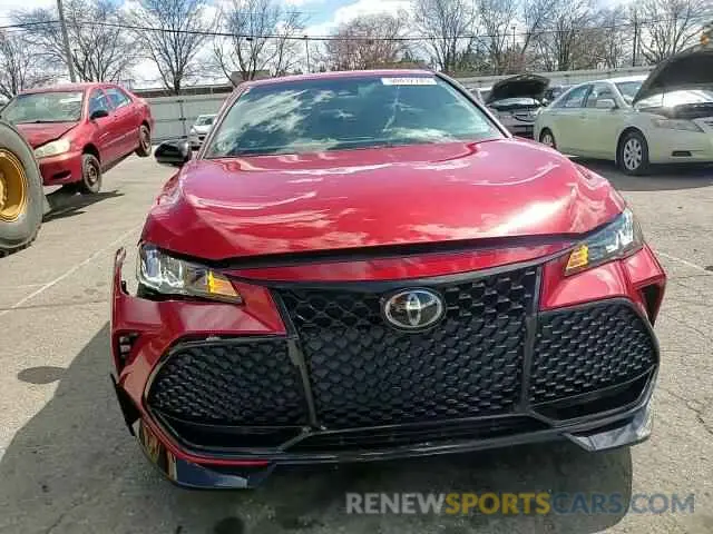 10 fotografías del automóvil dañado 4T1FZ1FB4LU048897 TOYOTA AVALON 2020