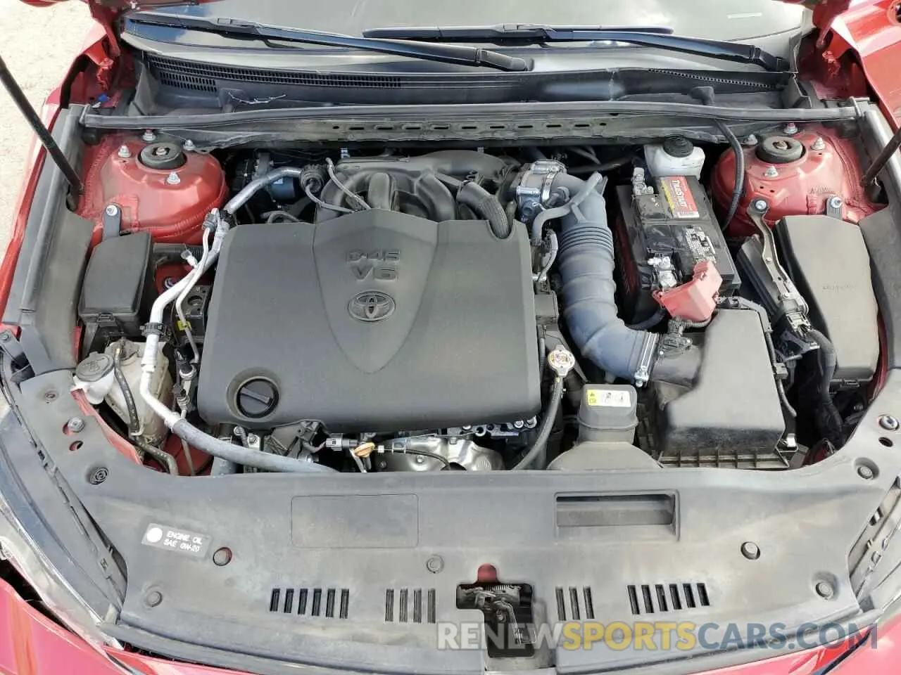 12 fotografías del automóvil dañado 4T1FZ1FB4LU048897 TOYOTA AVALON 2020