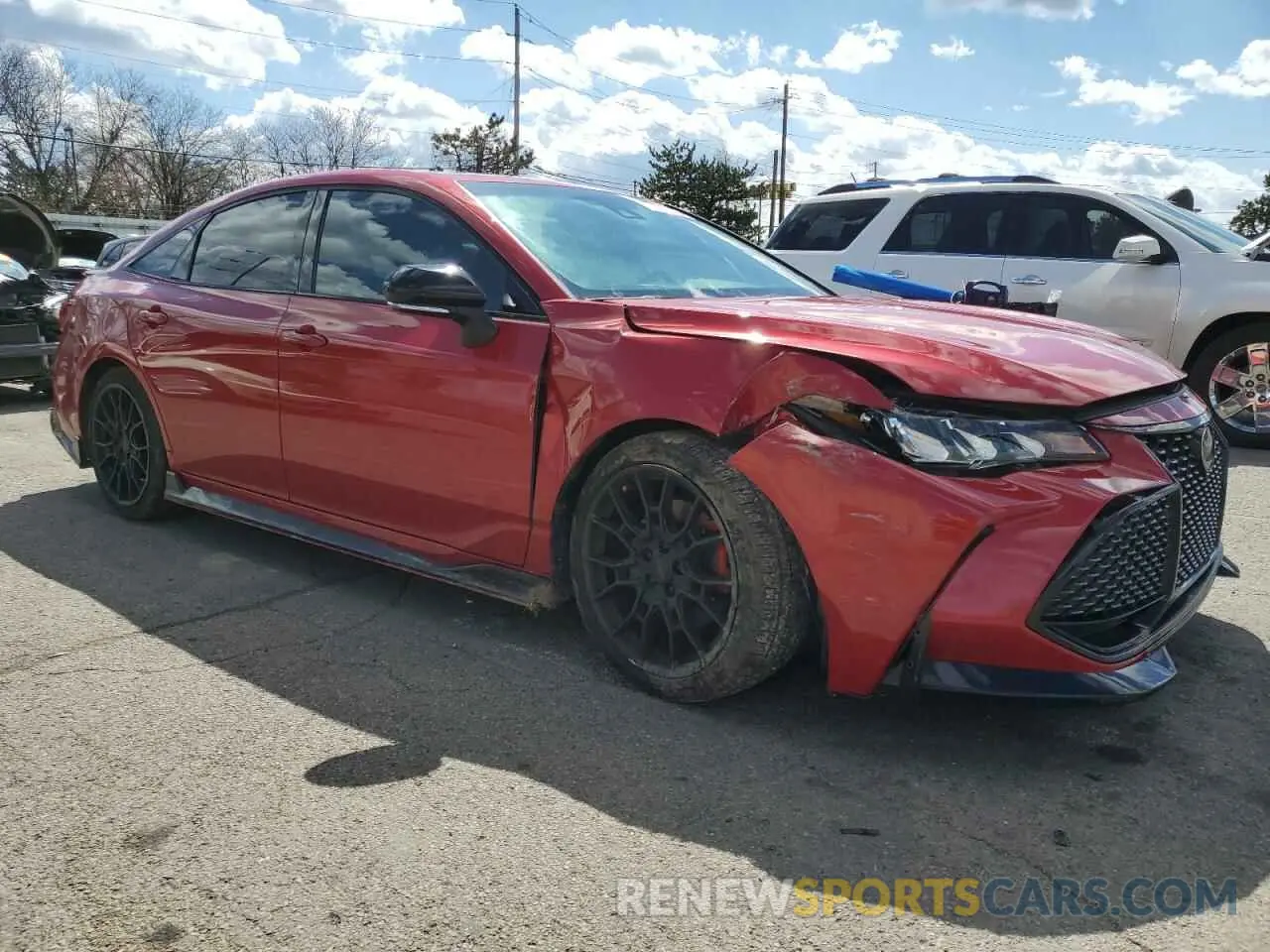 4 fotografías del automóvil dañado 4T1FZ1FB4LU048897 TOYOTA AVALON 2020