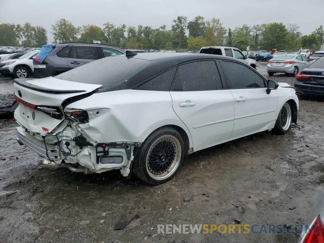 3 fotografías del automóvil dañado 4T1FZ1FB7LU044262 TOYOTA AVALON 2020