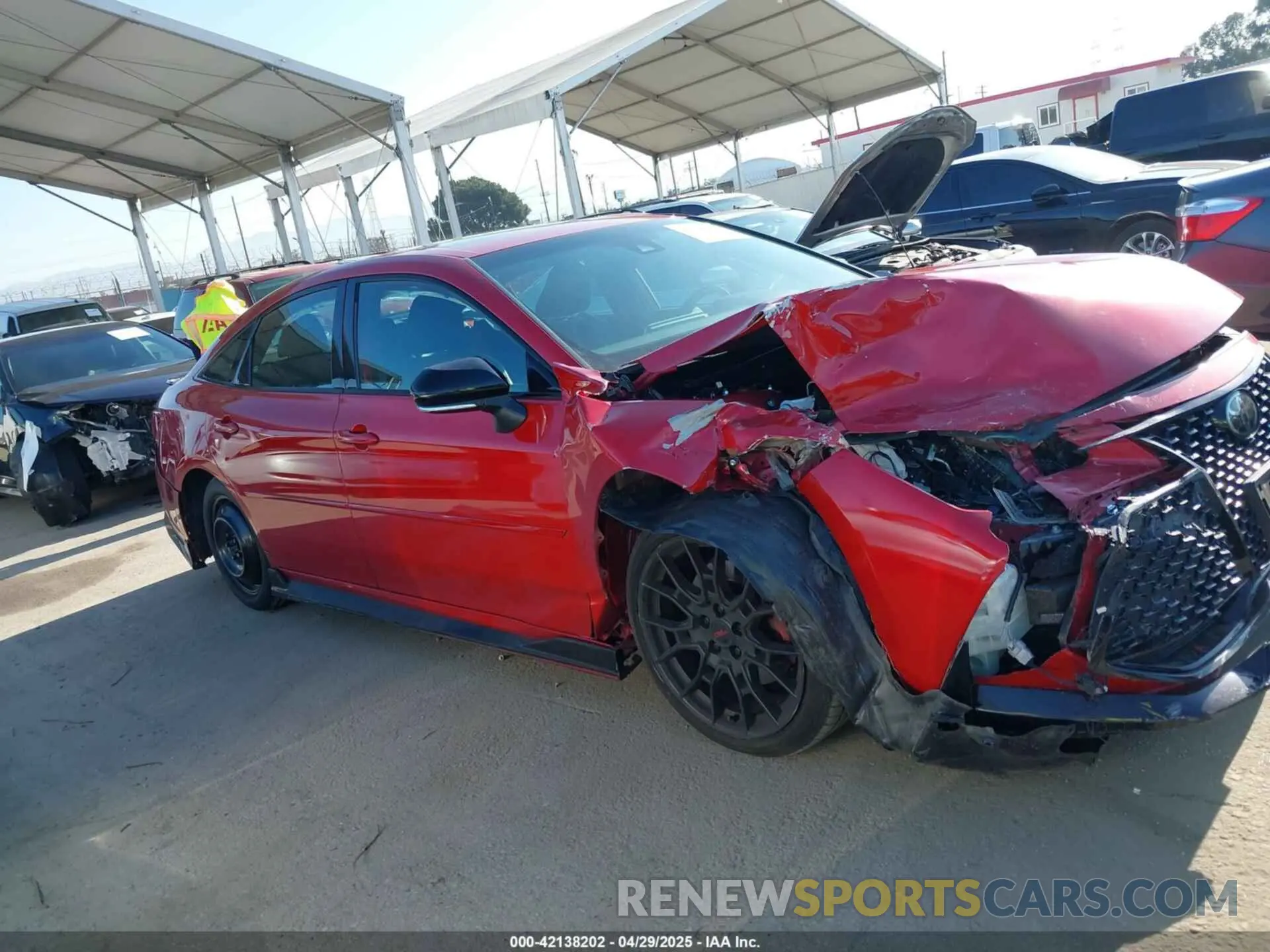 13 fotografías del automóvil dañado 4T1FZ1FB9LU052427 TOYOTA AVALON 2020