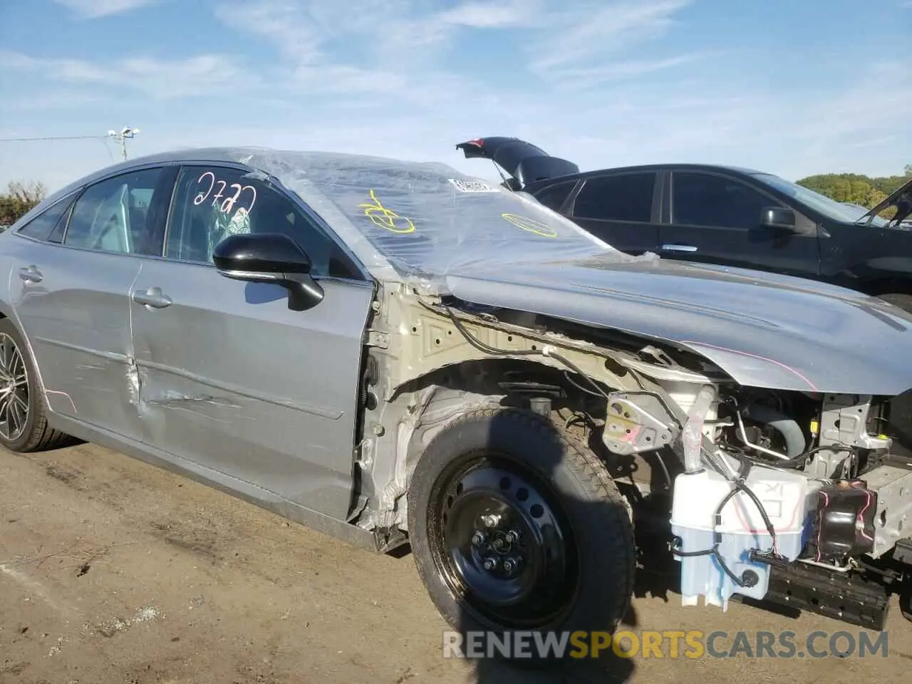 9 fotografías del automóvil dañado 4T1HZ1FB6LU040146 TOYOTA AVALON 2020