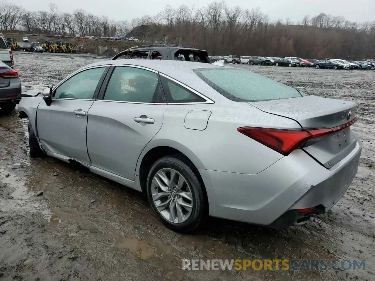 2 fotografías del automóvil dañado 4T1JZ1FB2LU048956 TOYOTA AVALON 2020