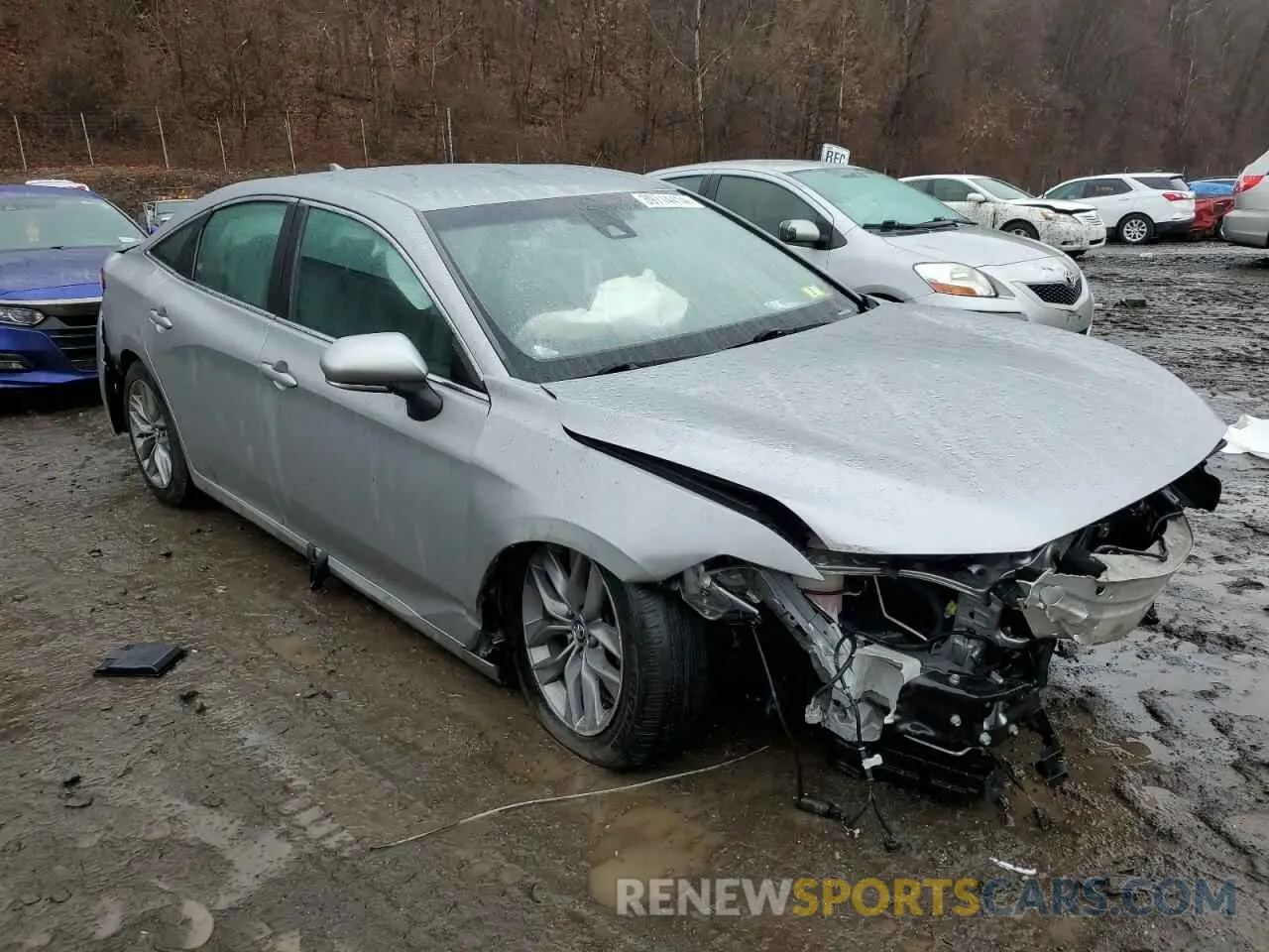 4 fotografías del automóvil dañado 4T1JZ1FB2LU048956 TOYOTA AVALON 2020