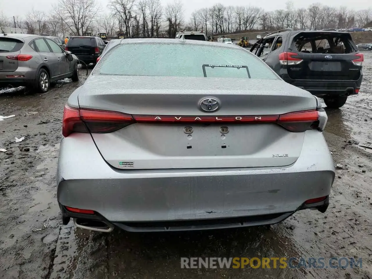 6 fotografías del automóvil dañado 4T1JZ1FB2LU048956 TOYOTA AVALON 2020