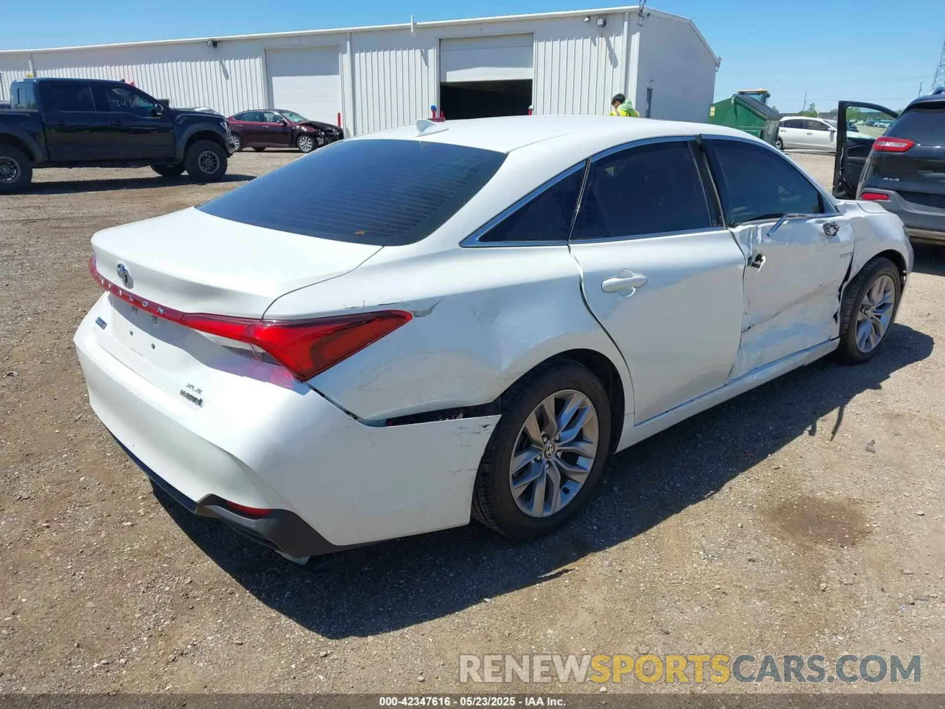 4 fotografías del automóvil dañado 4T1AA1AB3MU002049 TOYOTA AVALON 2021