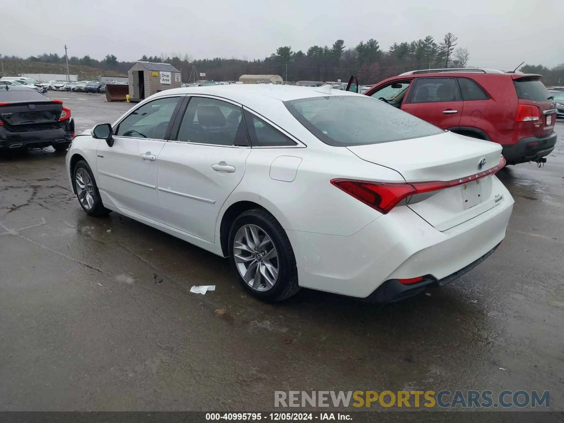 3 fotografías del automóvil dañado 4T1AA1AB3MU003203 TOYOTA AVALON 2021