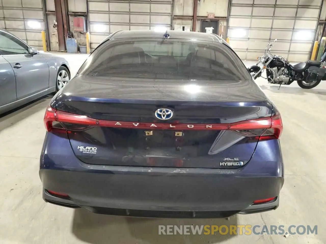 6 fotografías del automóvil dañado 4T1AA1AB7MU002300 TOYOTA AVALON 2021
