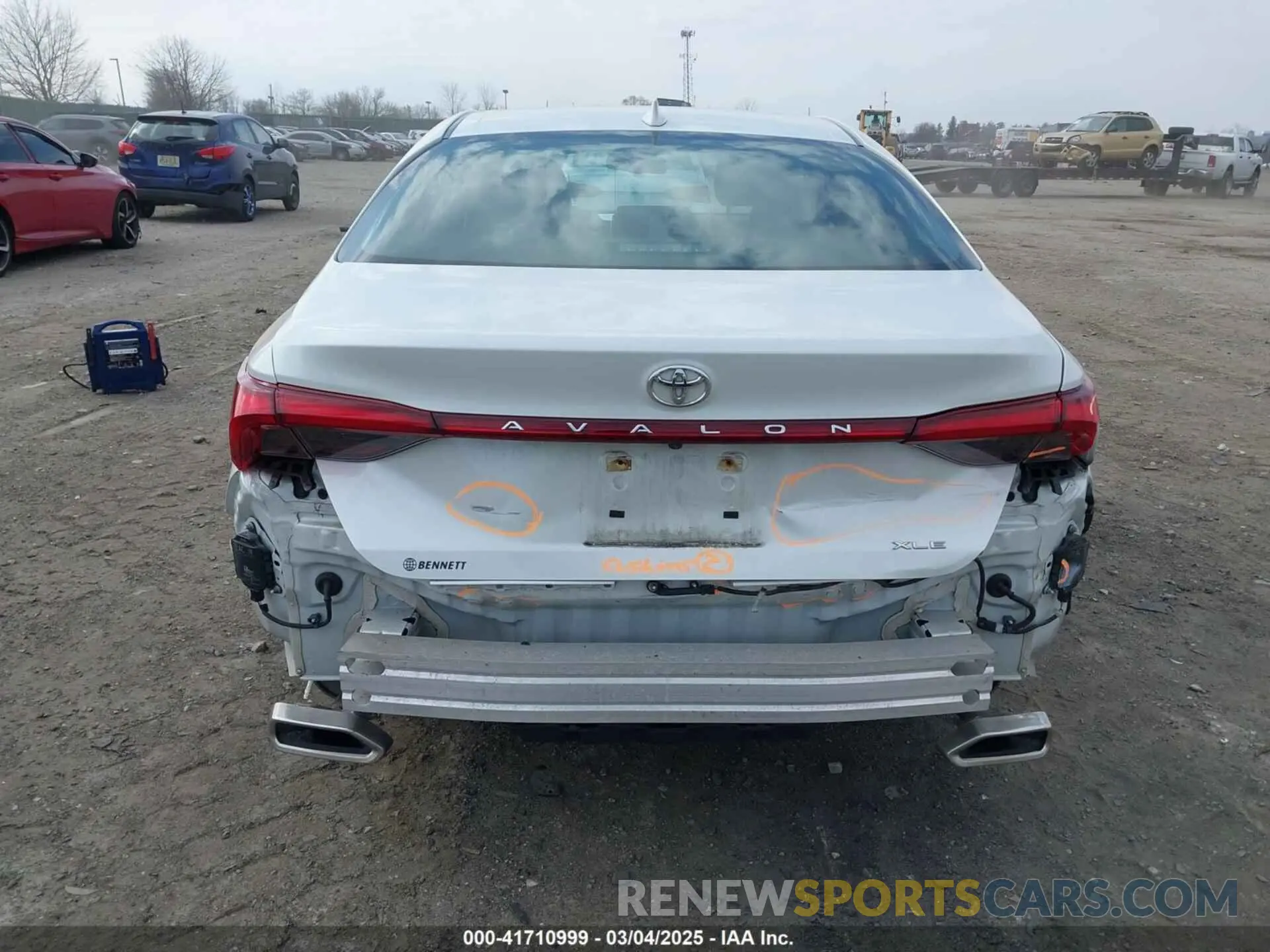 16 fotografías del automóvil dañado 4T1AZ1FB2MU058100 TOYOTA AVALON 2021