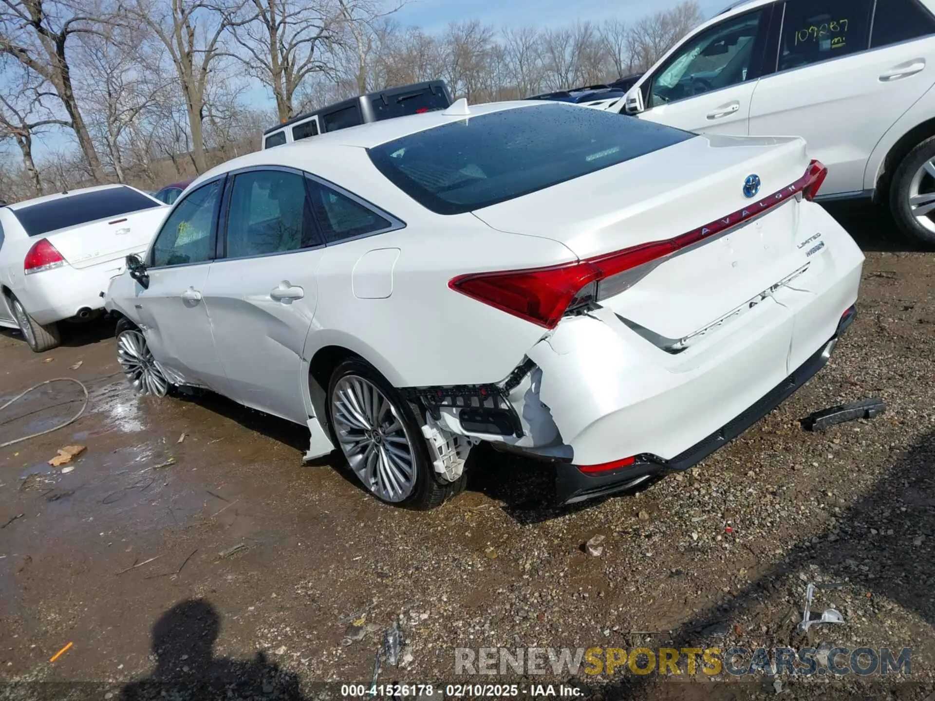 3 fotografías del automóvil dañado 4T1CA1AB5MU007830 TOYOTA AVALON 2021