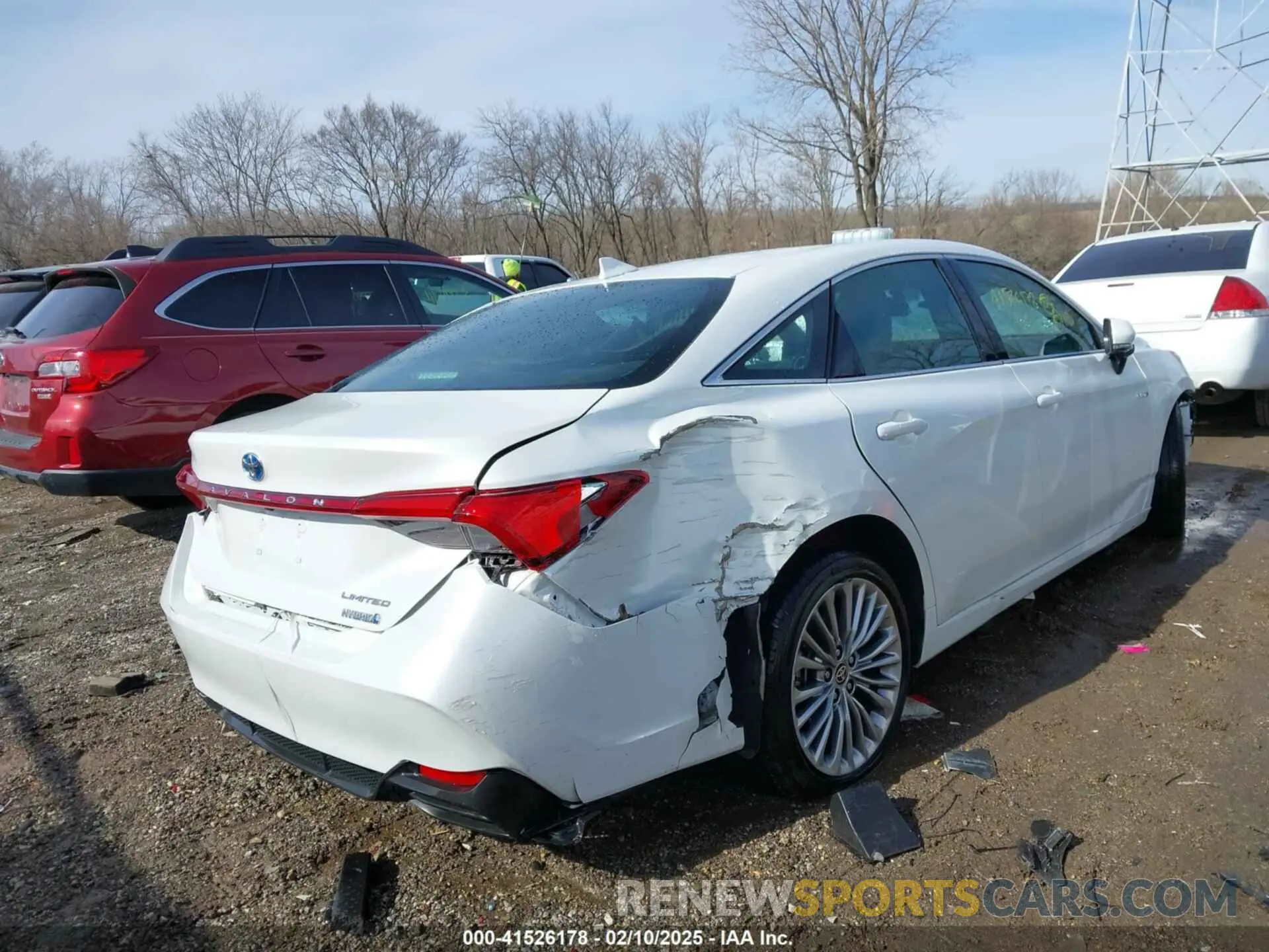 4 fotografías del automóvil dañado 4T1CA1AB5MU007830 TOYOTA AVALON 2021