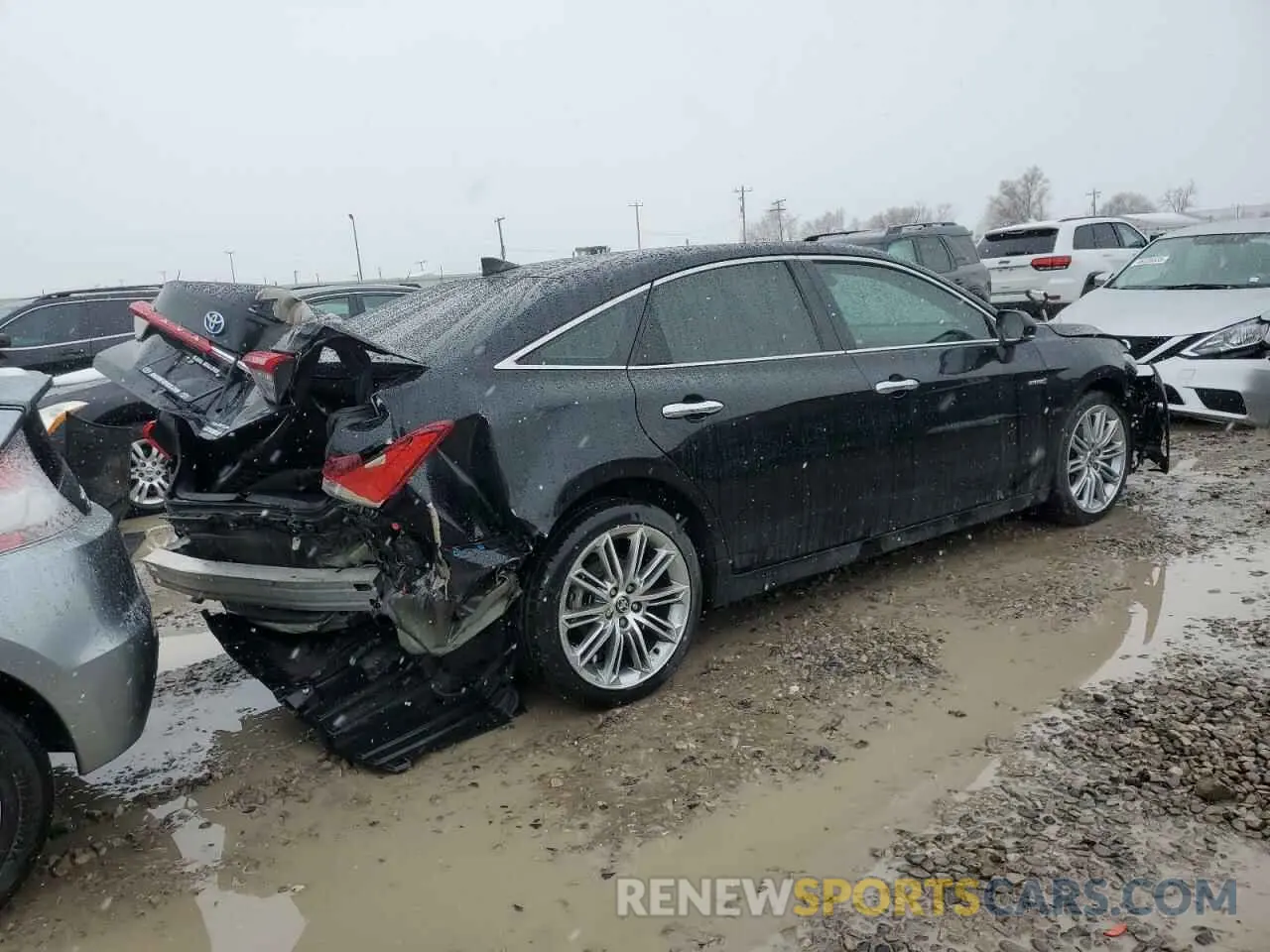 3 fotografías del automóvil dañado 4T1DA1AB0MU009537 TOYOTA AVALON 2021