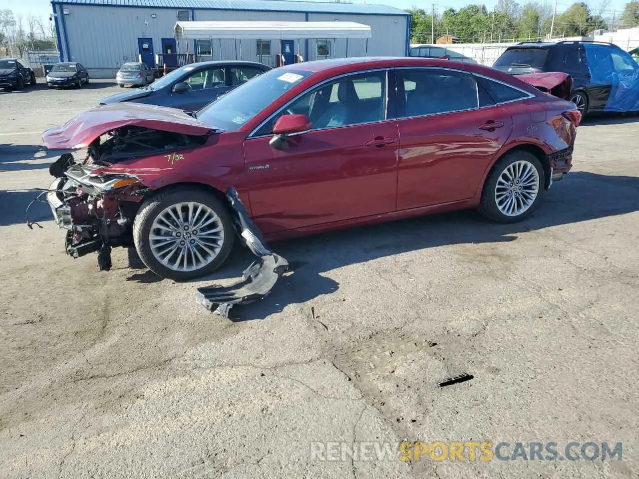 1 fotografías del automóvil dañado 4T1DA1AB1MU001253 TOYOTA AVALON 2021