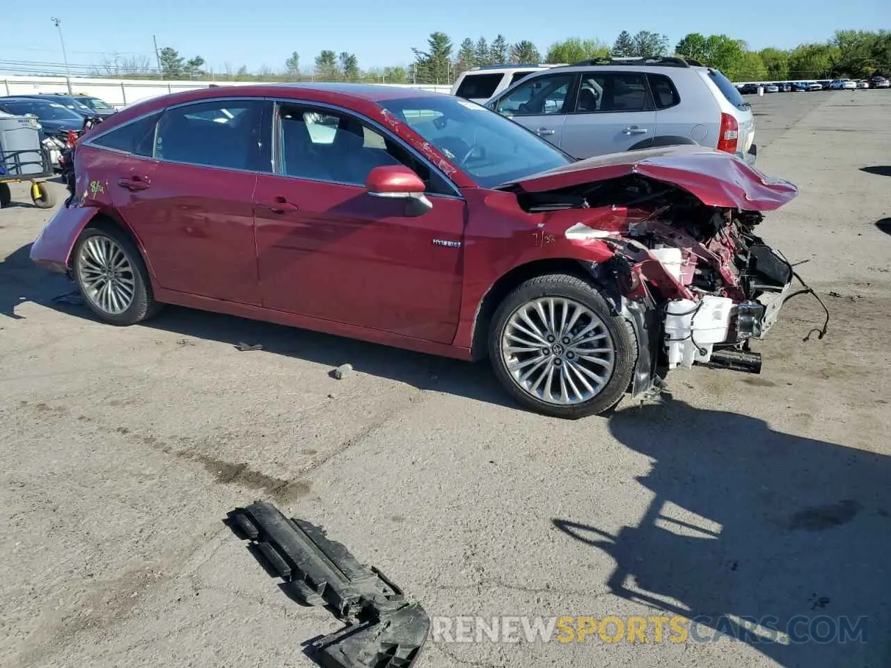 4 fotografías del automóvil dañado 4T1DA1AB1MU001253 TOYOTA AVALON 2021
