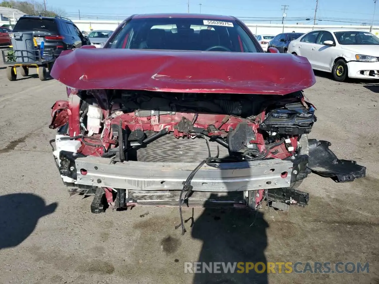 5 fotografías del automóvil dañado 4T1DA1AB1MU001253 TOYOTA AVALON 2021