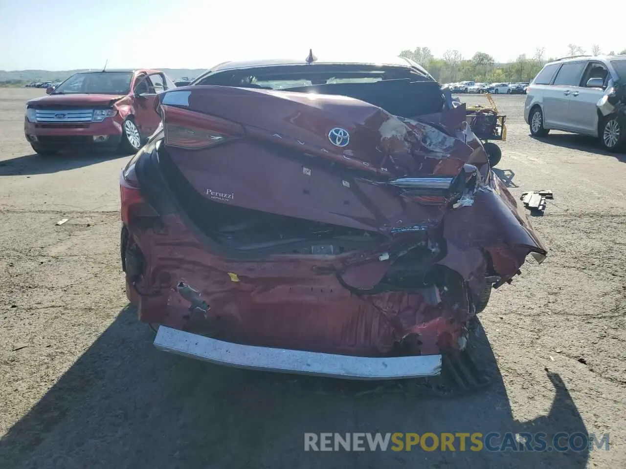 6 fotografías del automóvil dañado 4T1DA1AB1MU001253 TOYOTA AVALON 2021