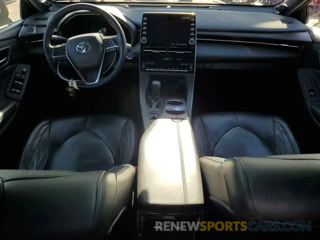 8 fotografías del automóvil dañado 4T1DA1AB1MU001253 TOYOTA AVALON 2021