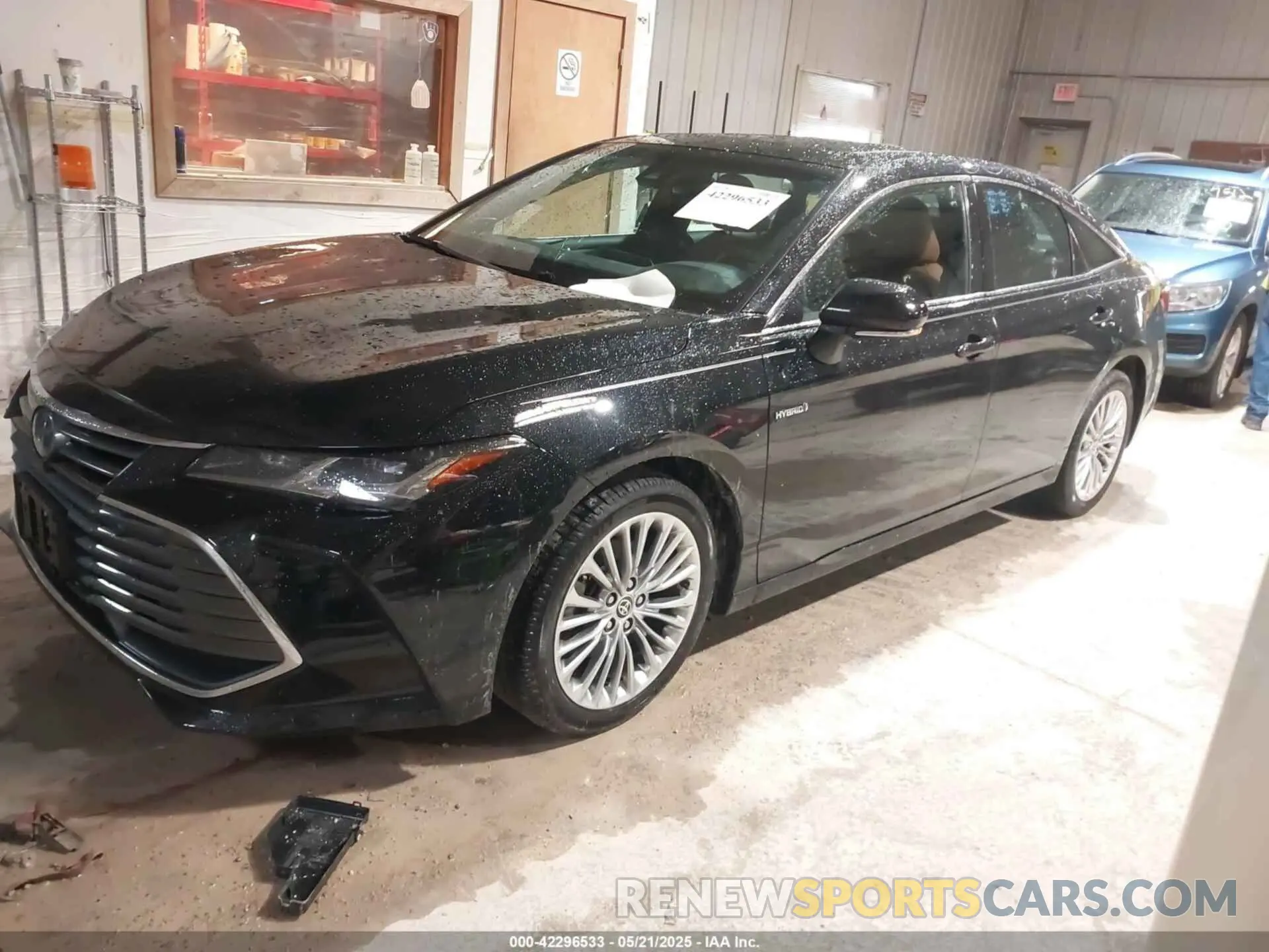 2 fotografías del automóvil dañado 4T1DA1AB4MU006009 TOYOTA AVALON 2021