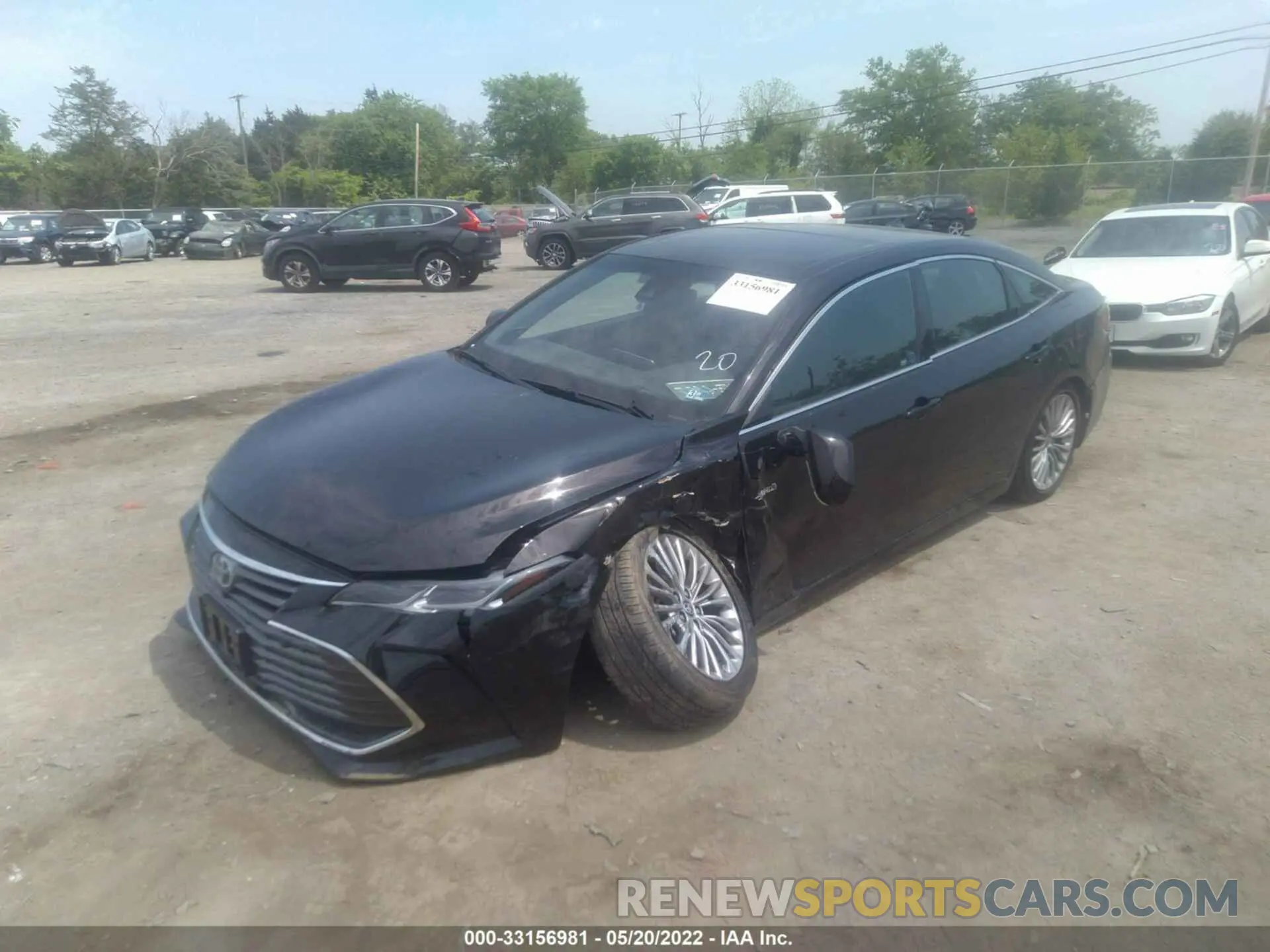 2 fotografías del automóvil dañado 4T1DA1AB6MU004973 TOYOTA AVALON 2021